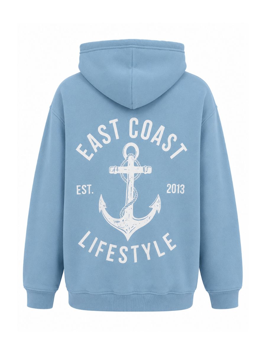 East Coast Lifestyle Anchor Logo Hoodie