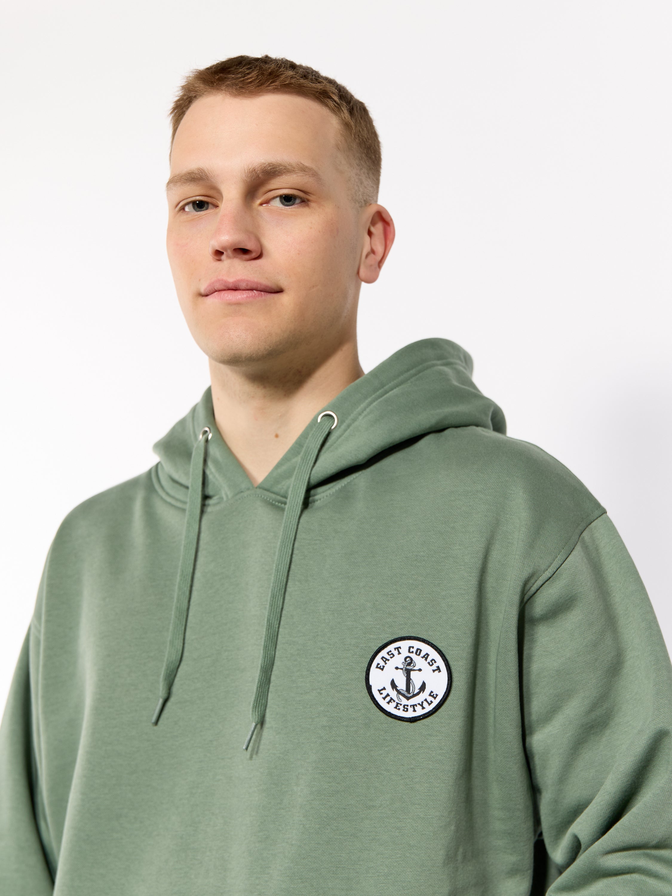 East Coast Lifestyle New Anchor Patch Hoodie
