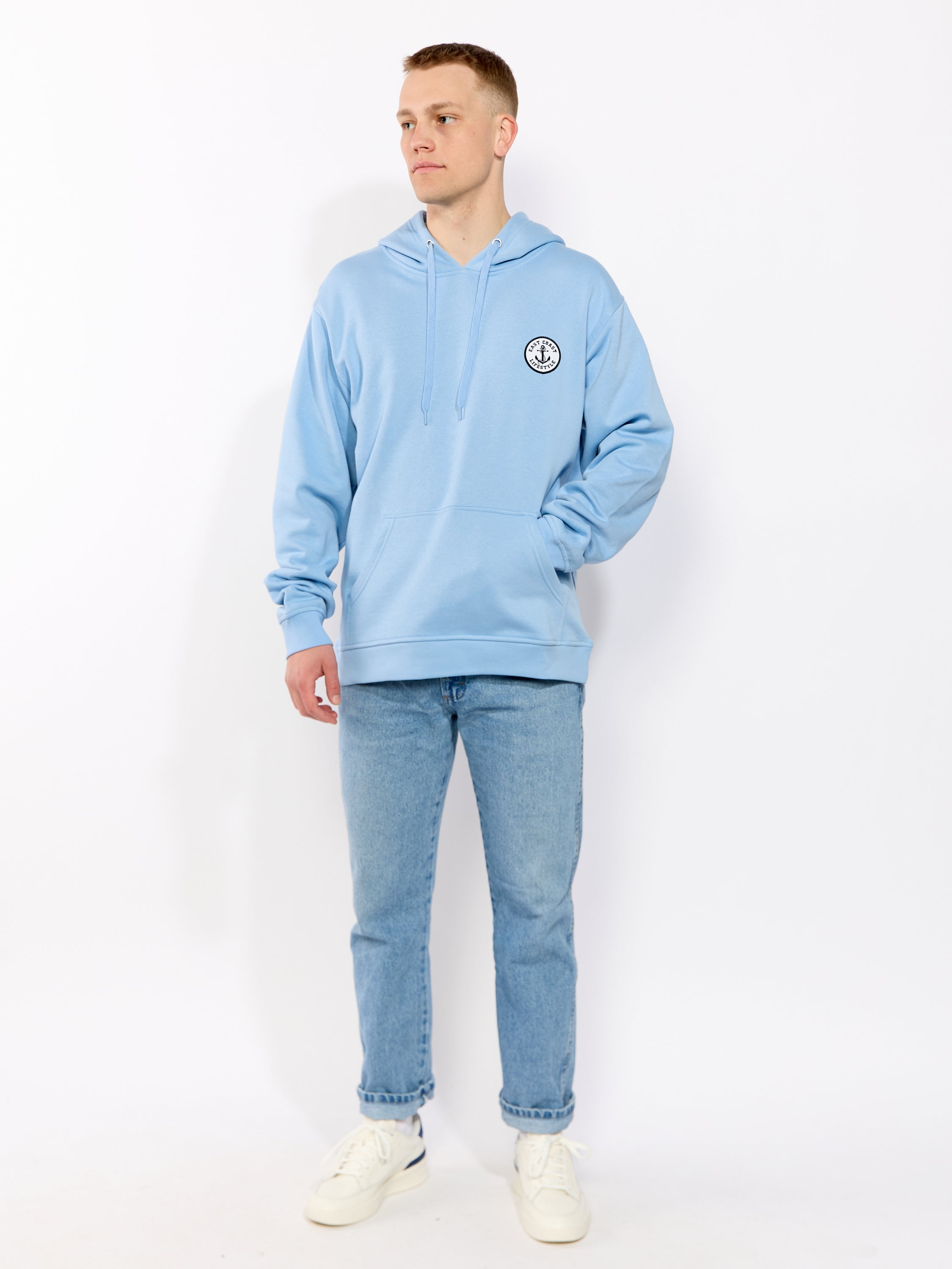 East Coast Lifestyle New Anchor Patch Hoodie