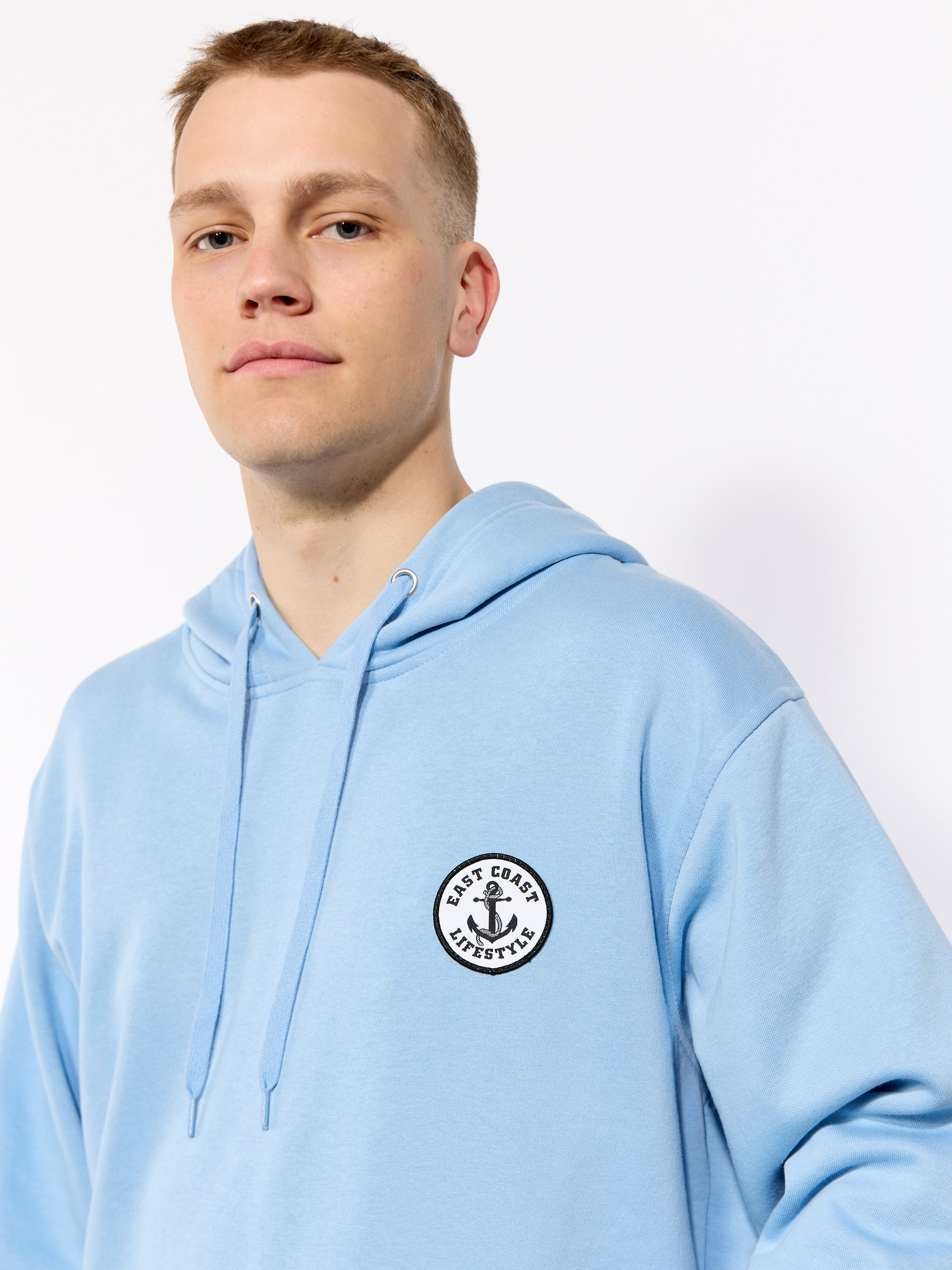 East Coast Lifestyle New Anchor Patch Hoodie