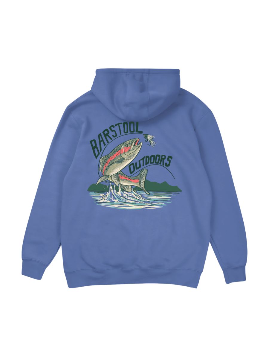 Barstool Outdoors Rainbow Trout Hoodie