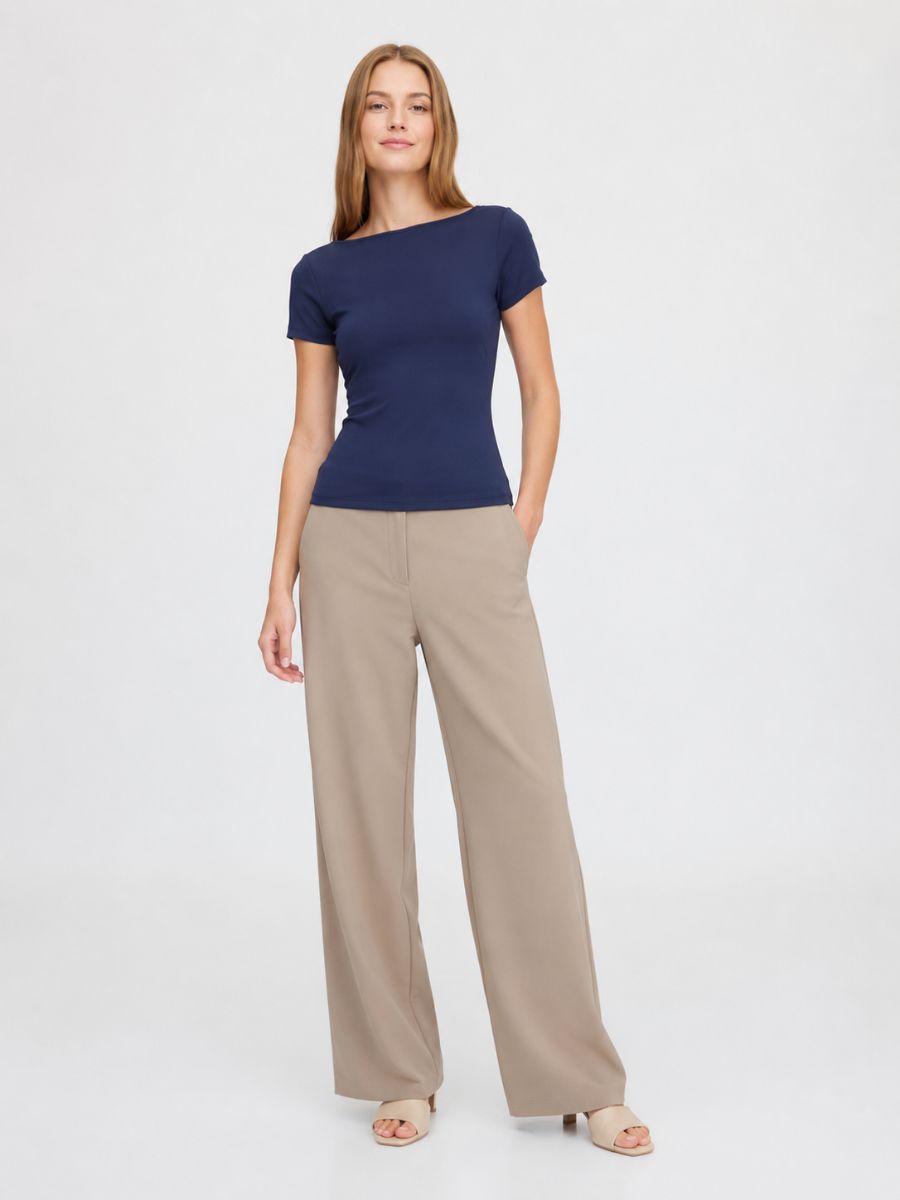 FORM STUDIO Brida Open Neck Top
