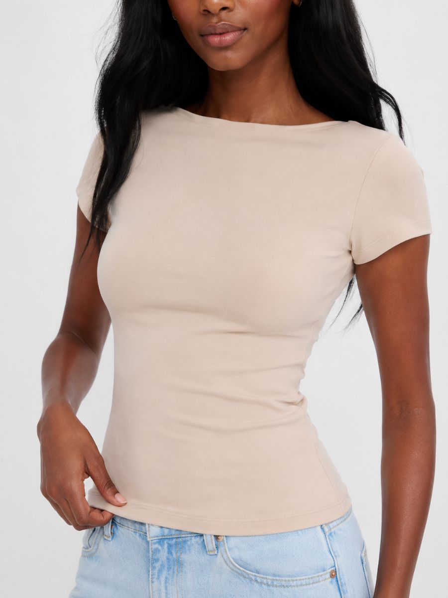 FORM STUDIO Brida Open Neck Top