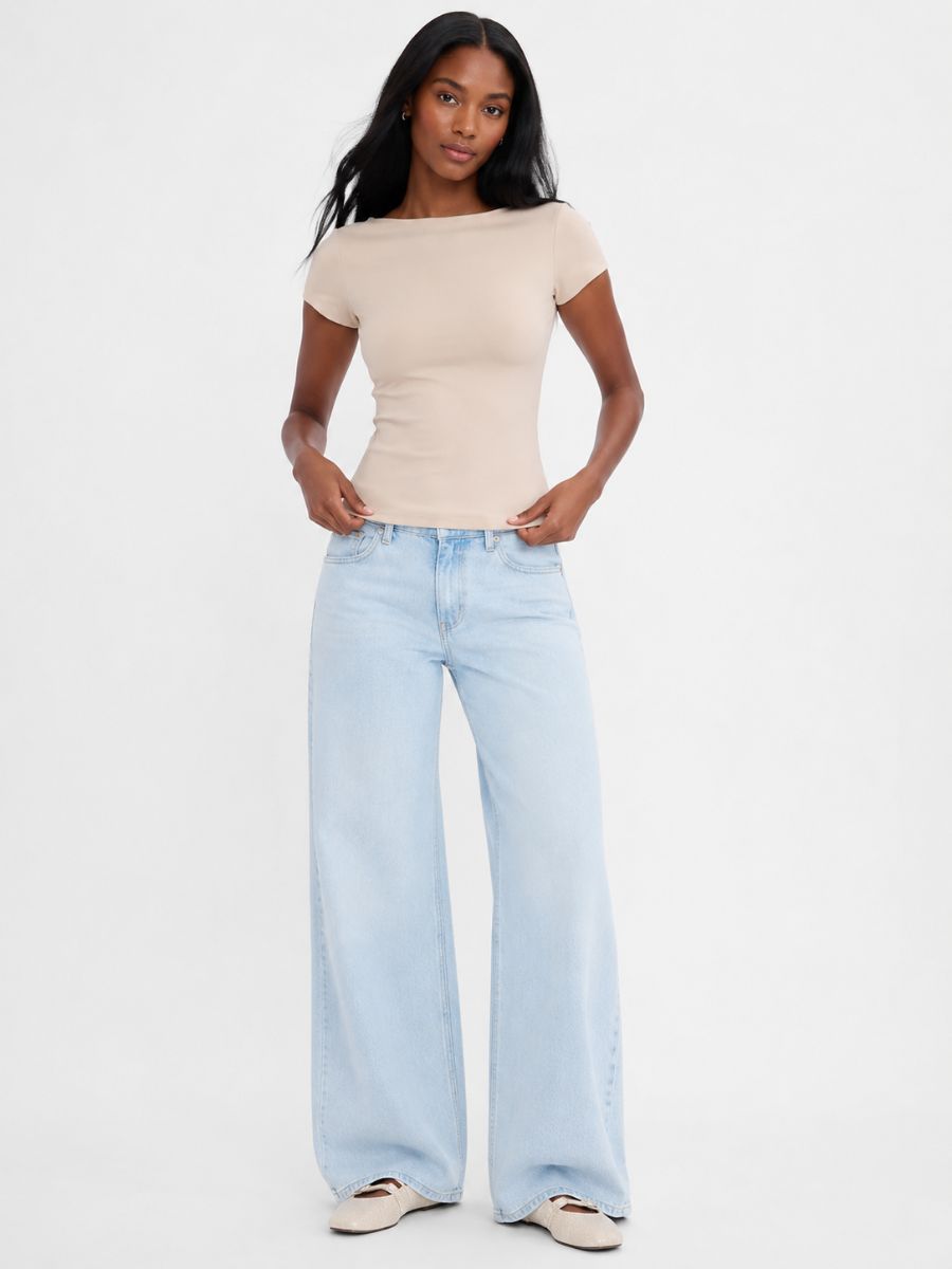 FORM STUDIO Brida Open Neck Top