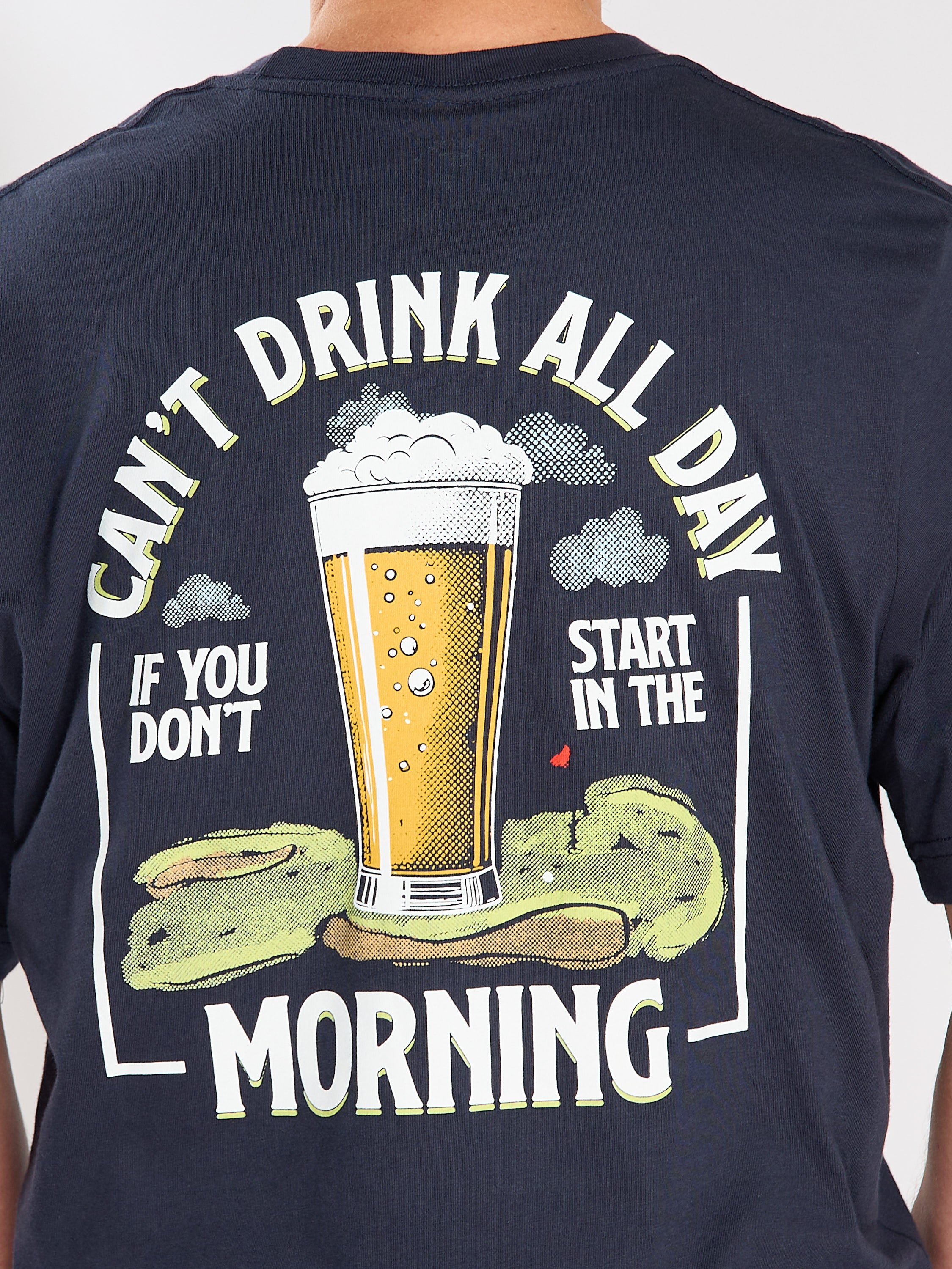 Barstool Sports Can't Drink All Day Beer Tee