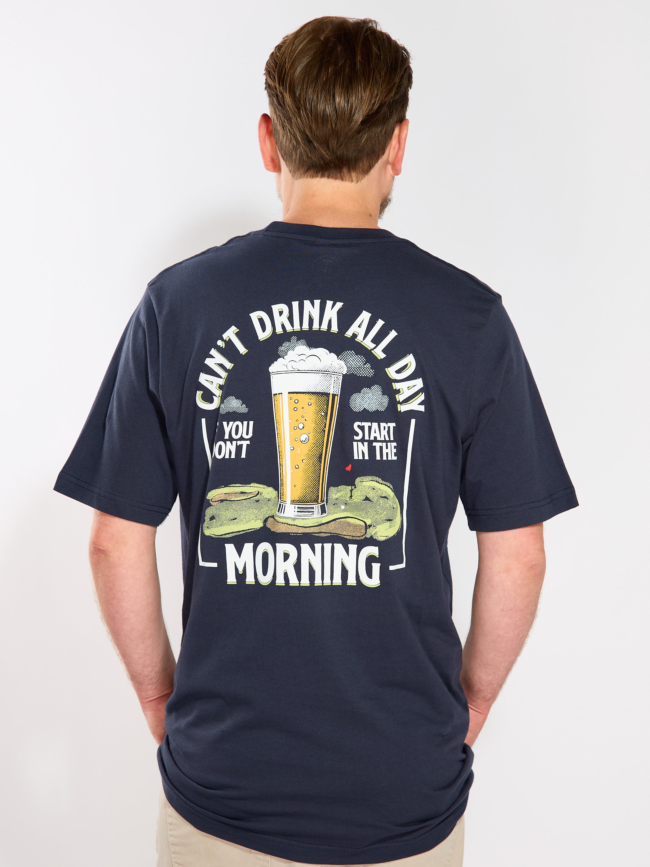 Barstool Sports Can't Drink All Day Beer Tee