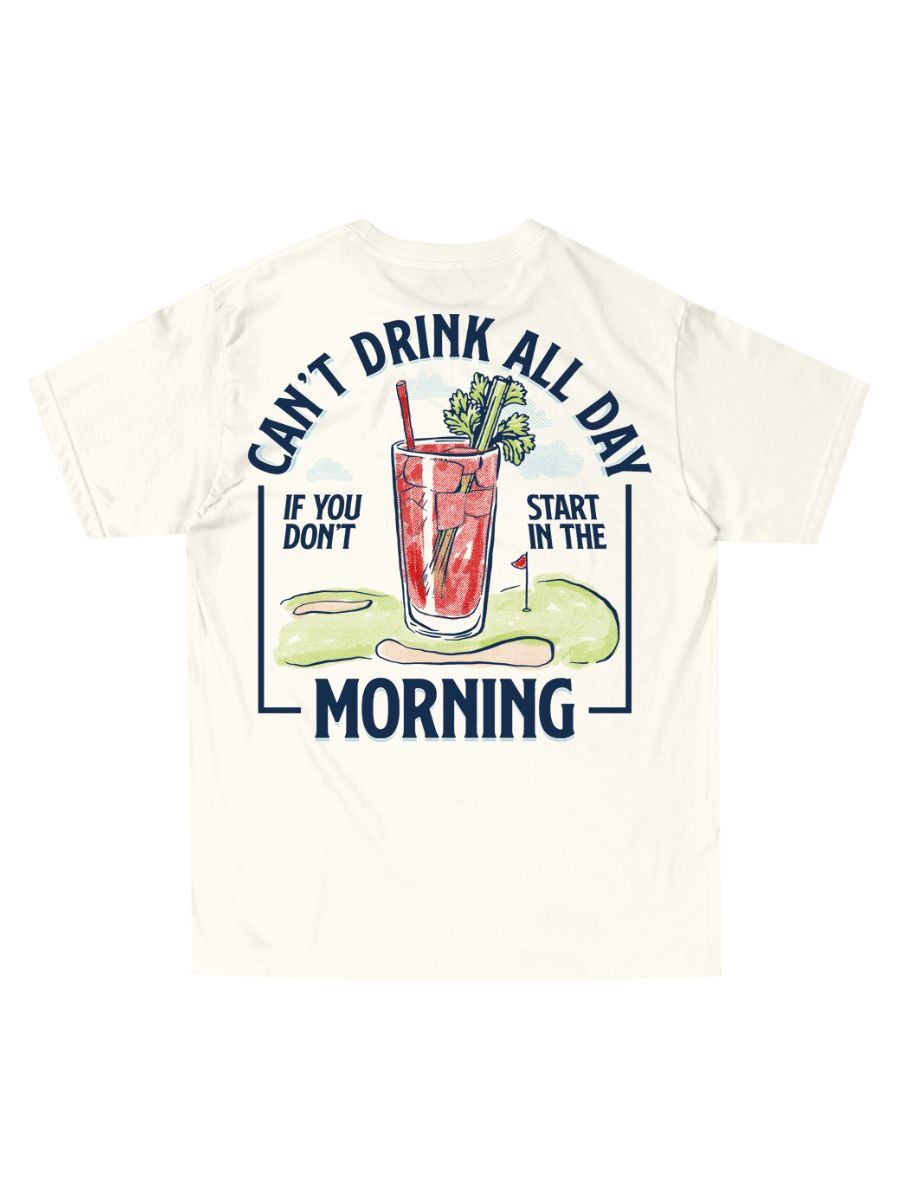 Barstool Sports Can't Drink All Day Caesar Tee