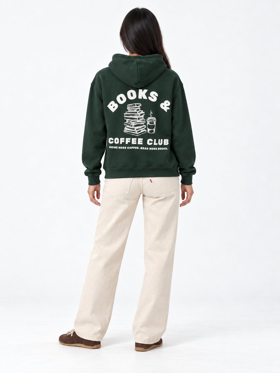 Books & Coffee Hoodie