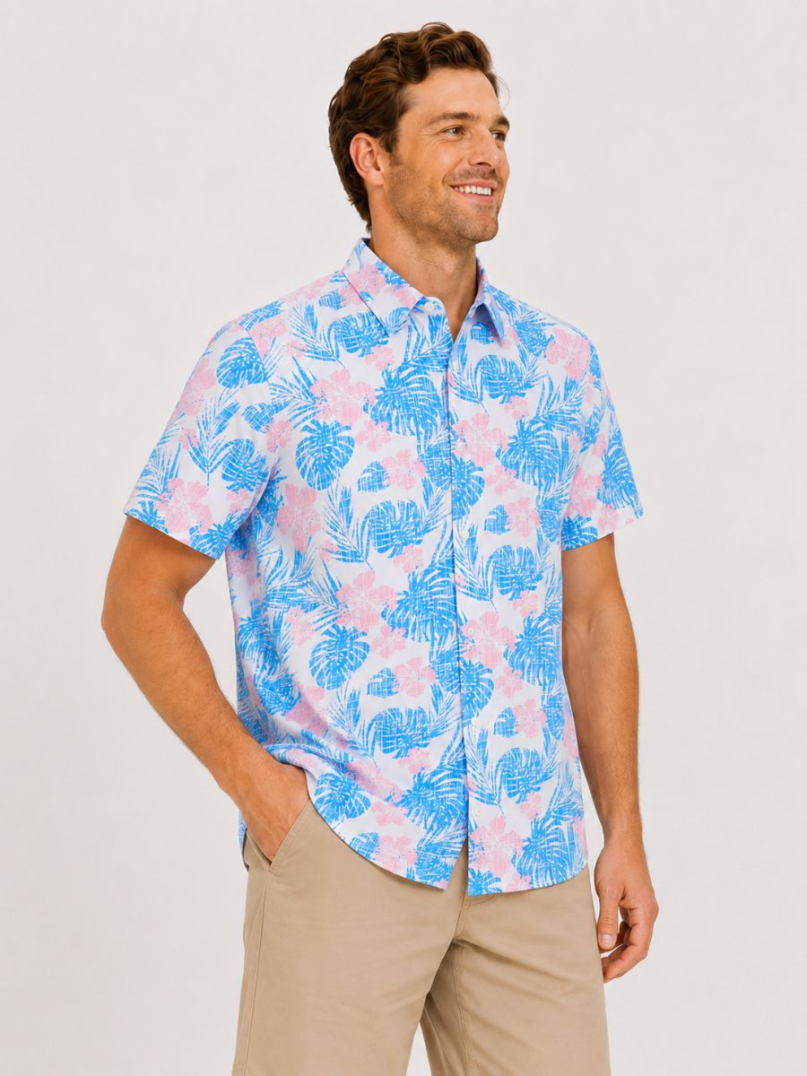 Bryan Short Sleeve All Over Print Shirt