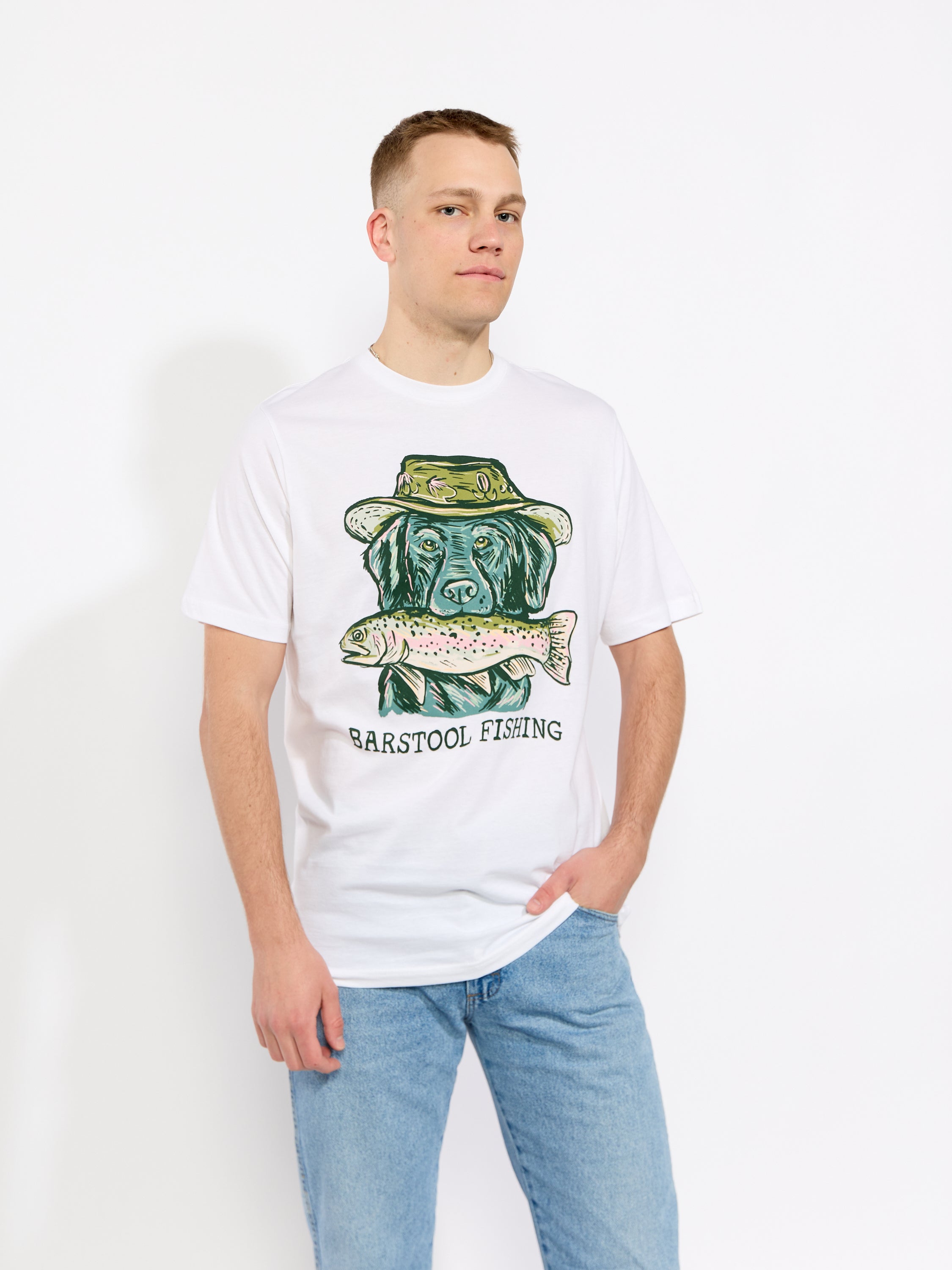 Barstool Sports Fishing Lab Tee