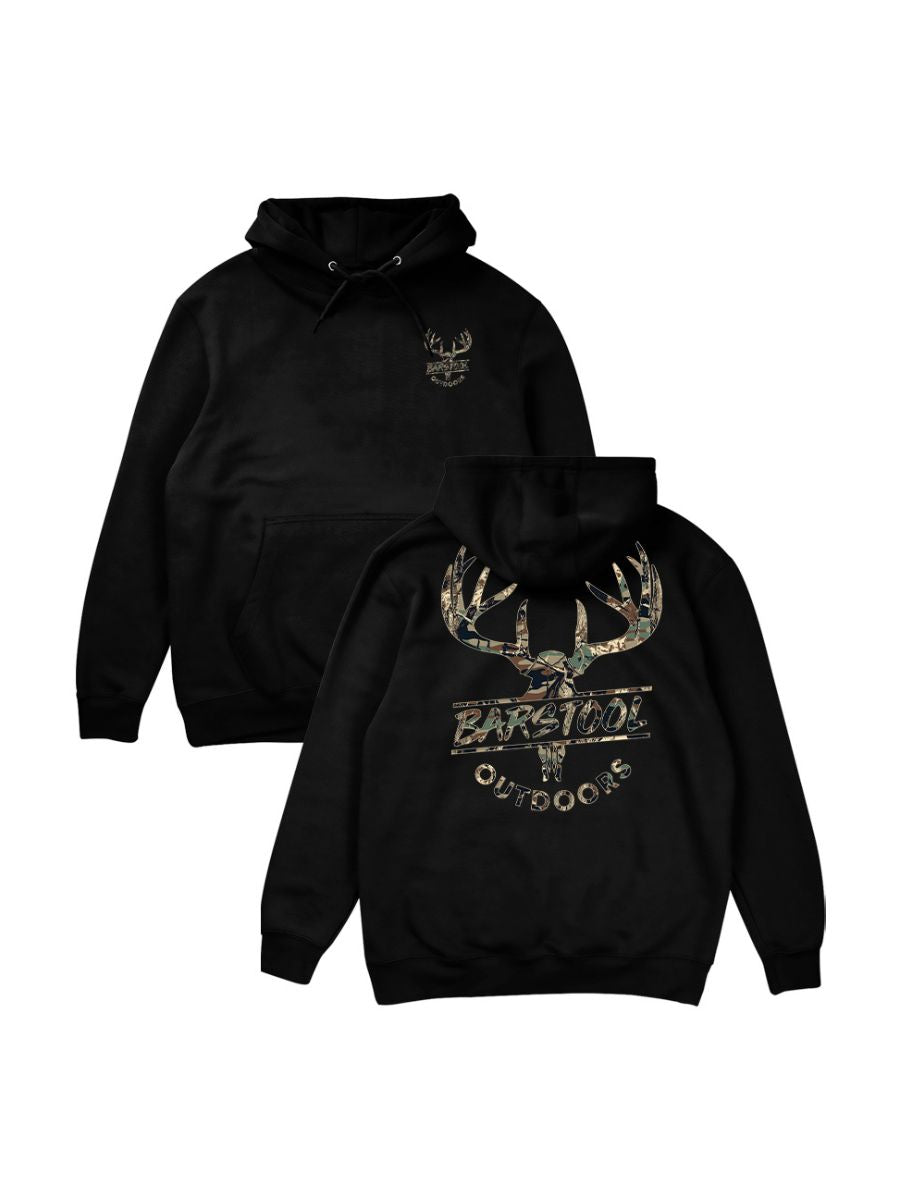 Barstool Sports Outdoors Camo Hoodie
