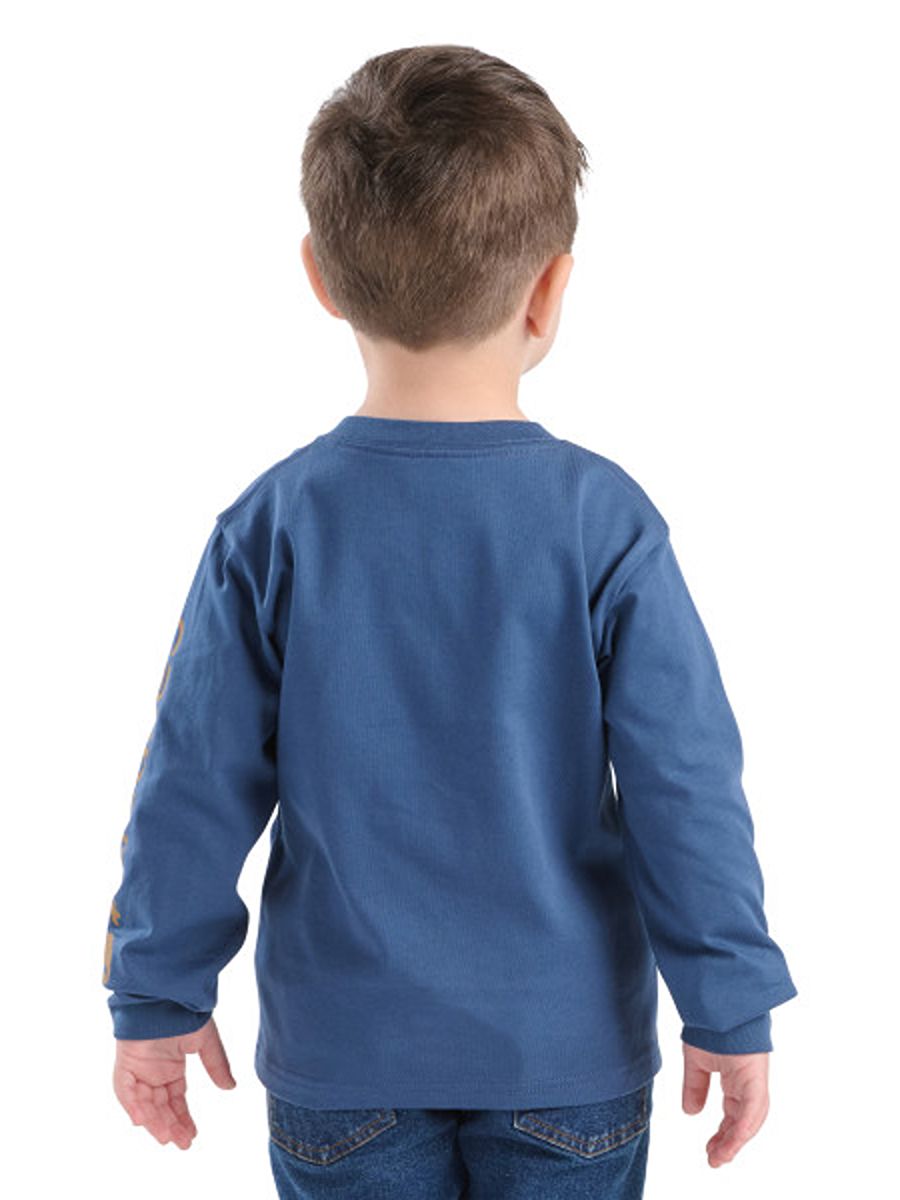 Carhartt Toddler Long Sleeve Graphic Pocket Tee