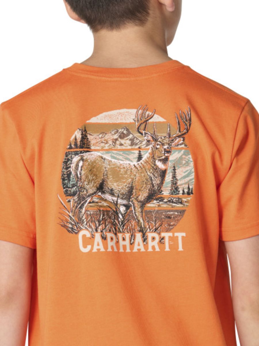 Carhartt Kids Short Sleeve Deer Pocket T-Shirt