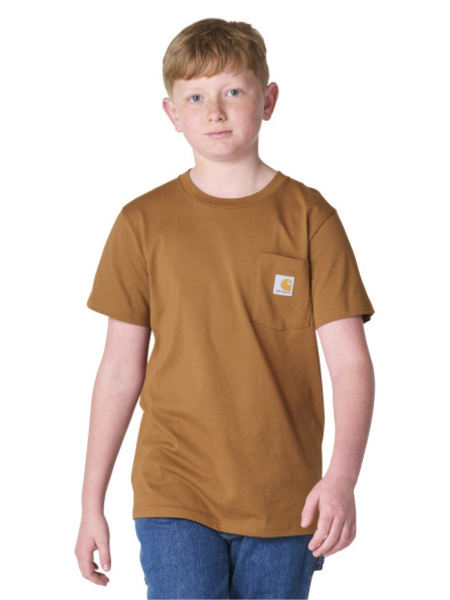 Carhartt Kids Short Sleeve Dog Pocket T-Shirt