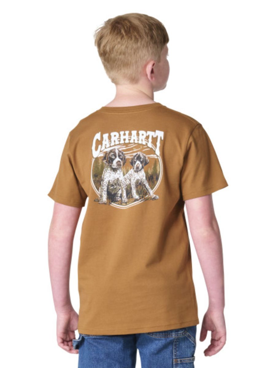 Carhartt Kids Short Sleeve Dog Pocket T-Shirt