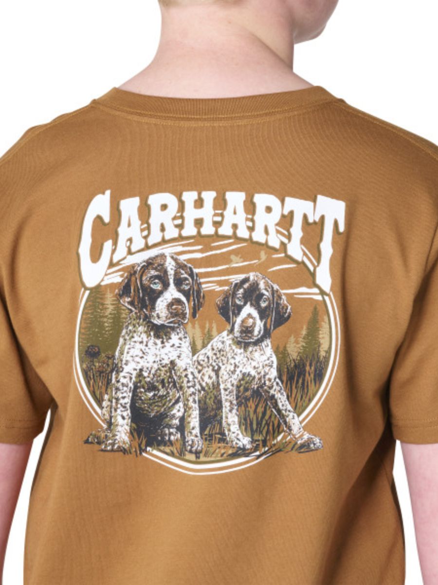 Carhartt Youth Short Sleeve Dog Pocket T-Shirt