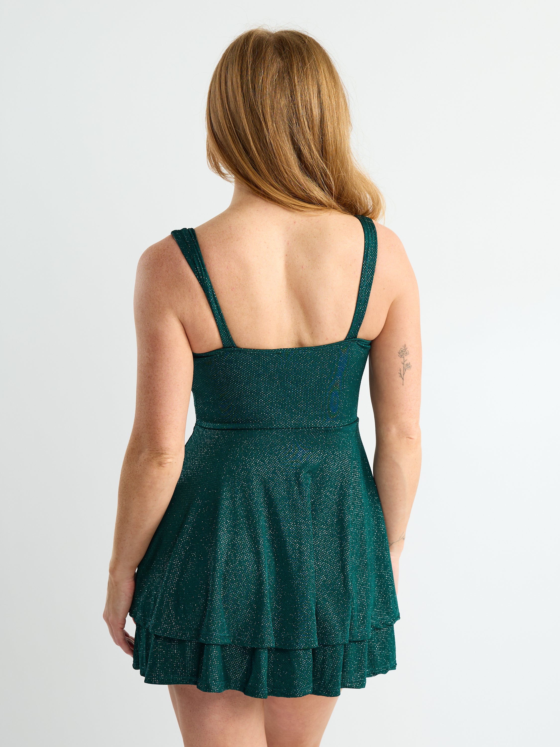 Bailey Slinky Tiered Mini Dress