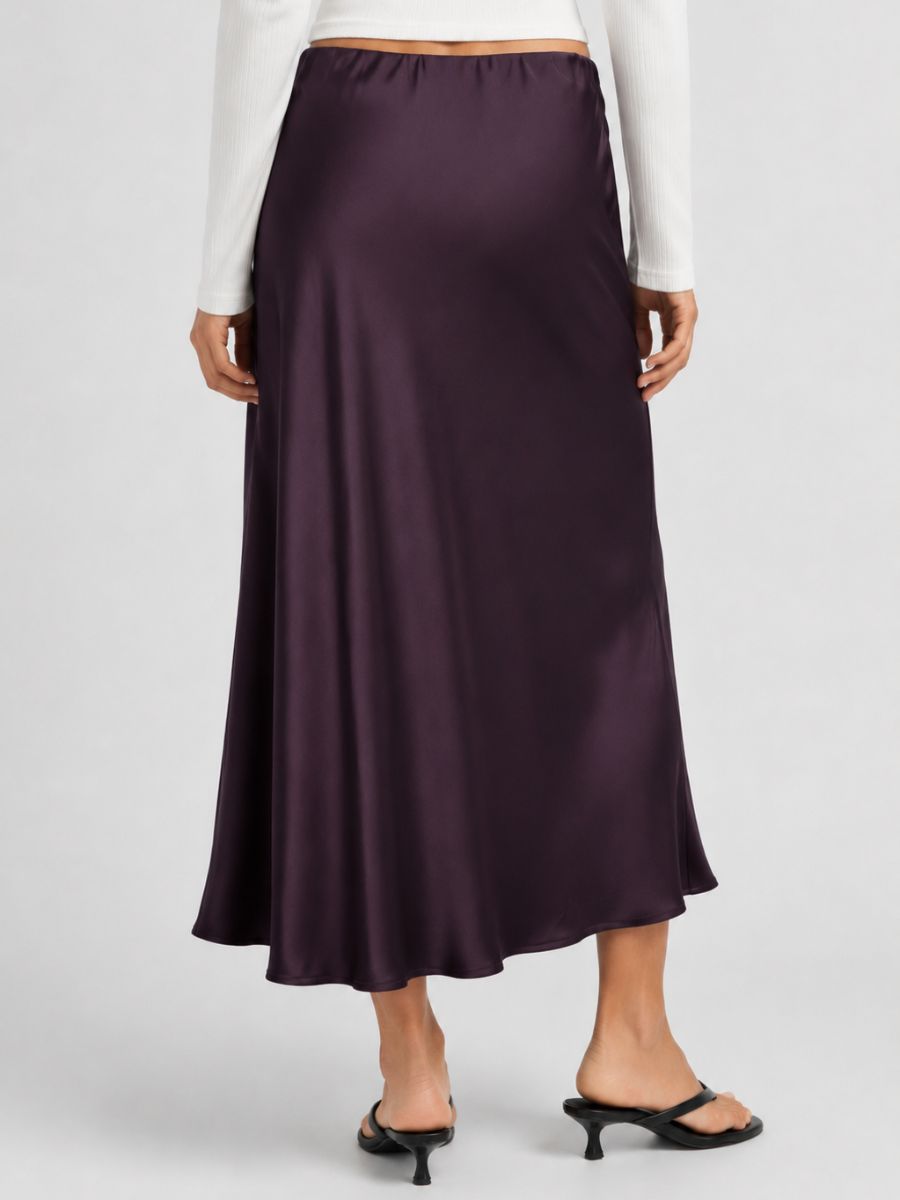 Bailey Satin Maxi Skirt