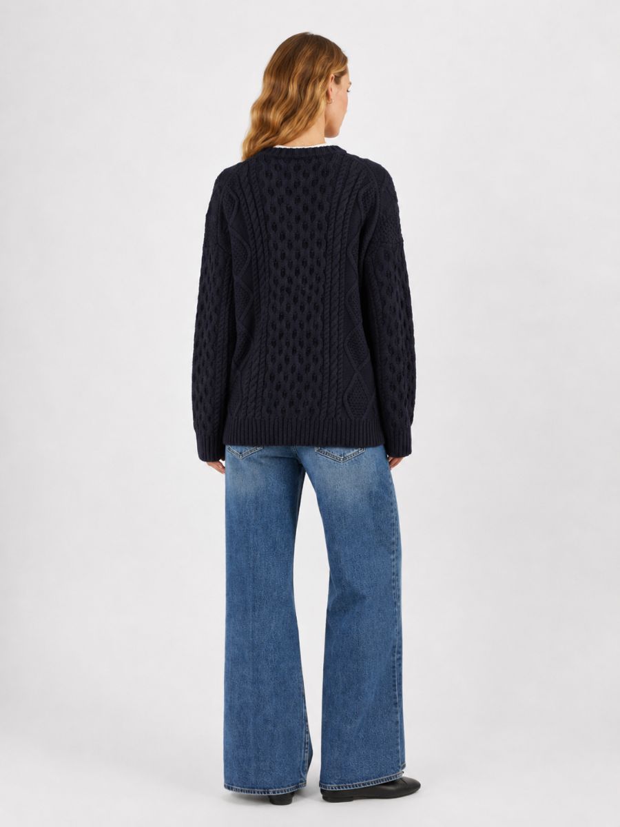 Frances Cable Sweater