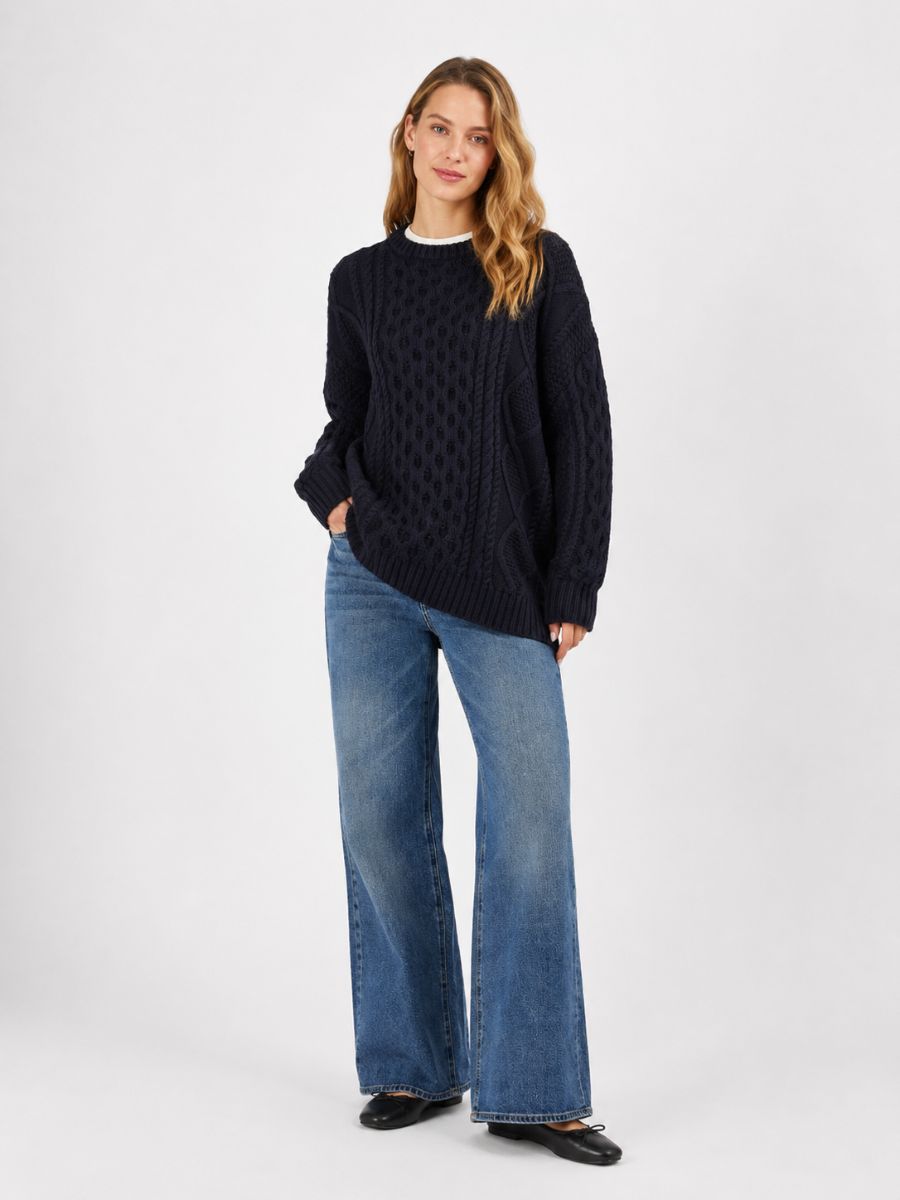 Frances Cable Sweater