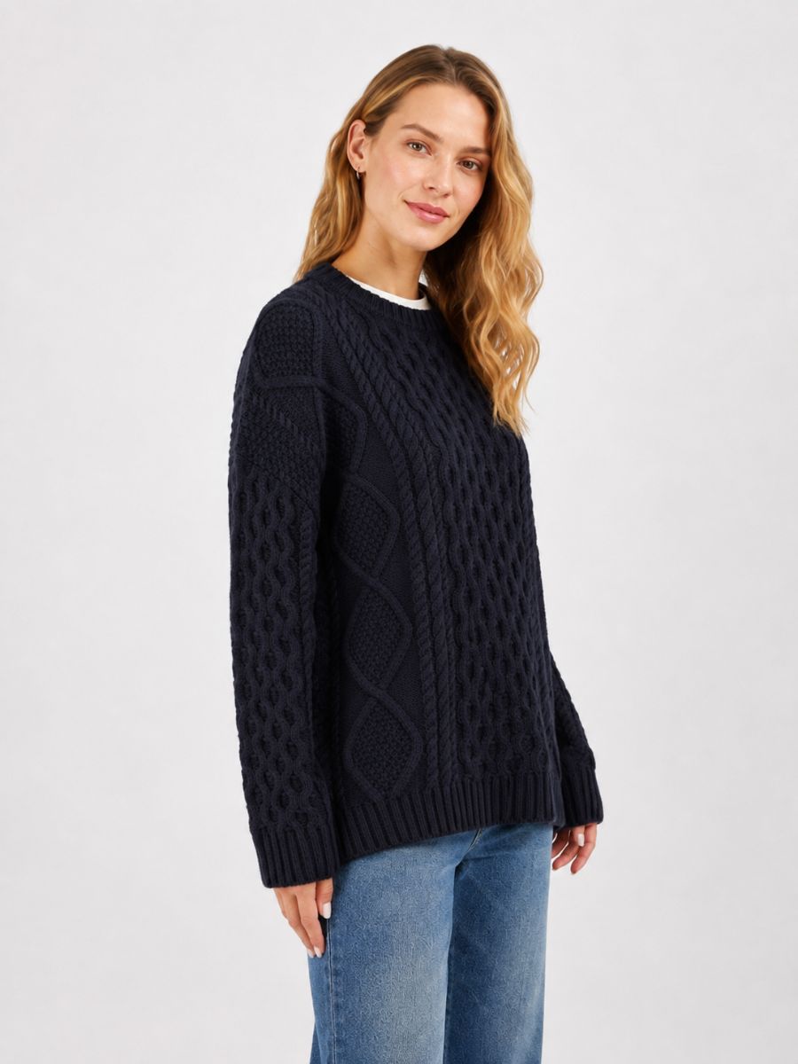 Frances Cable Sweater