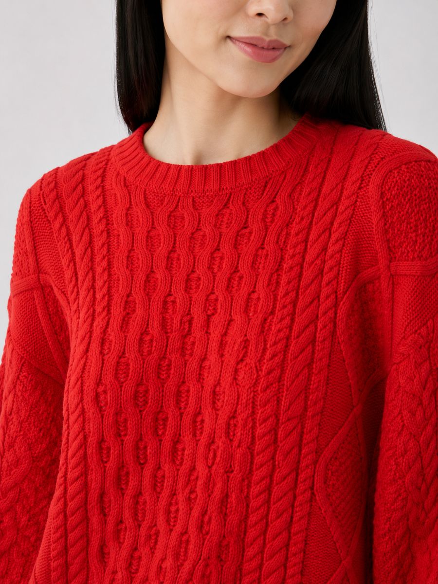 Frances Cable Sweater