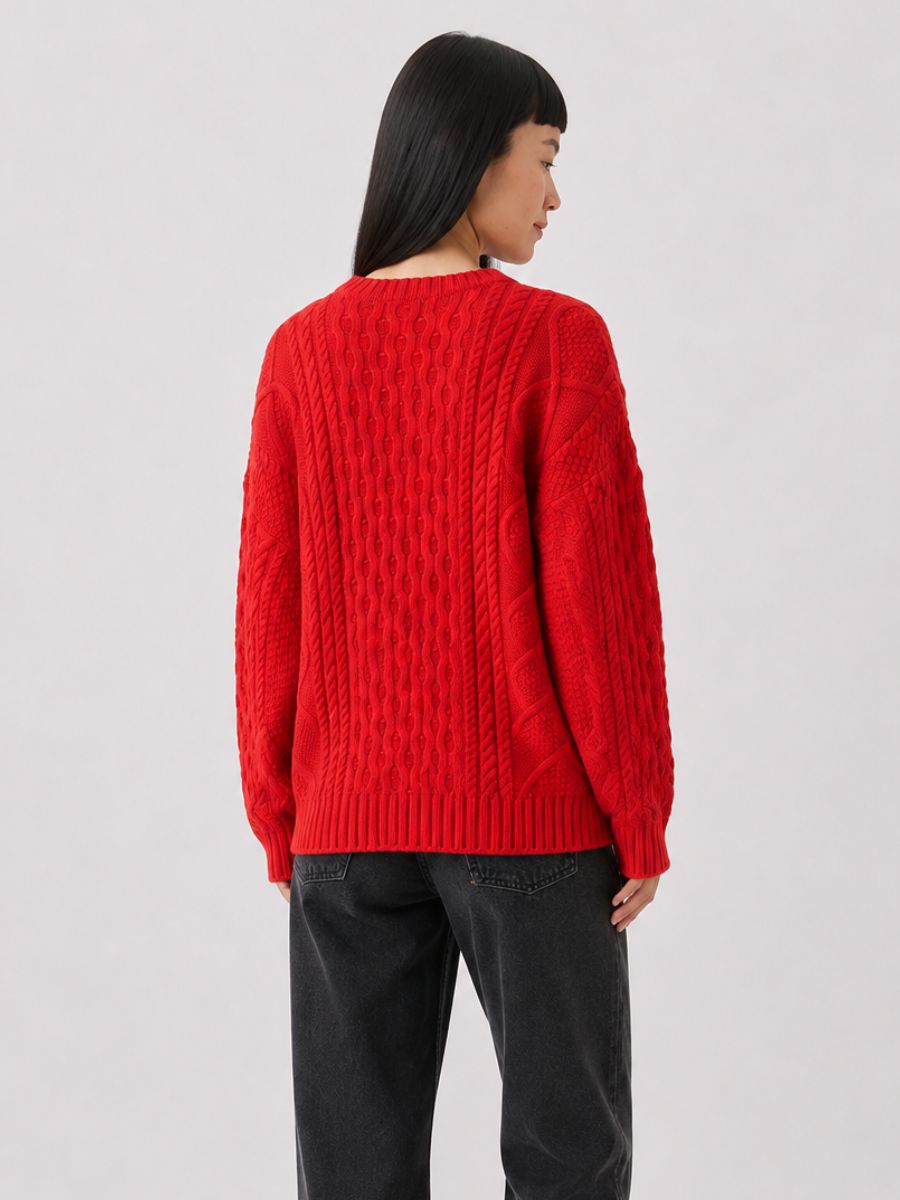 Frances Cable Sweater