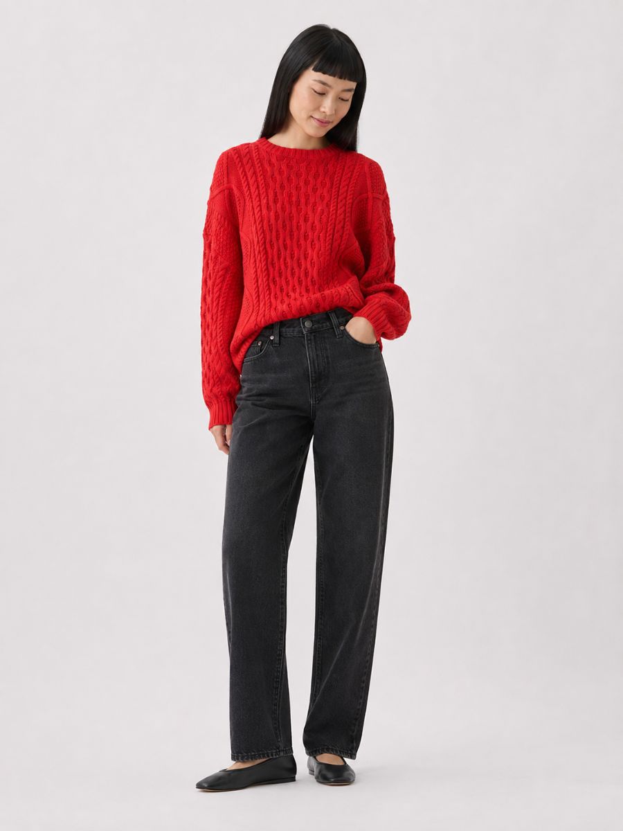 Frances Cable Sweater