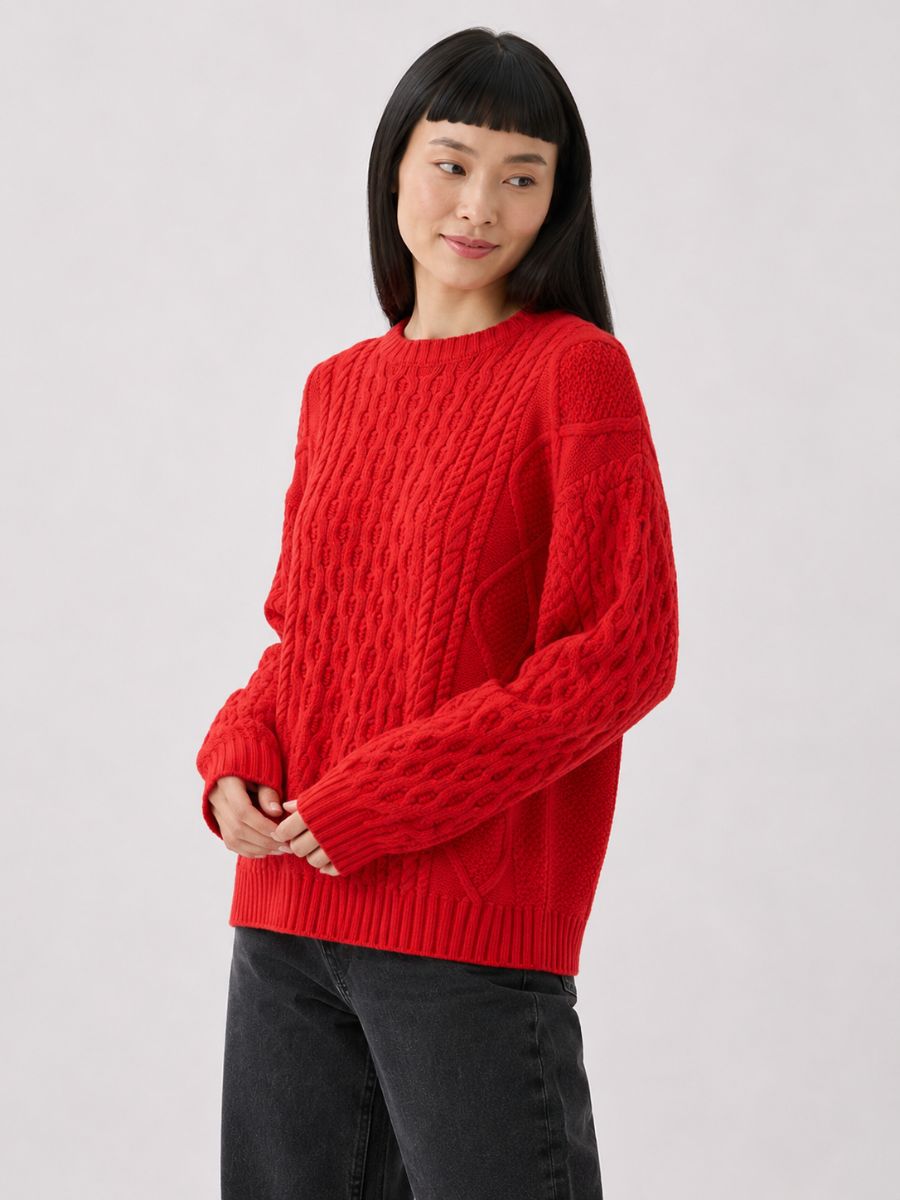 Frances Cable Sweater