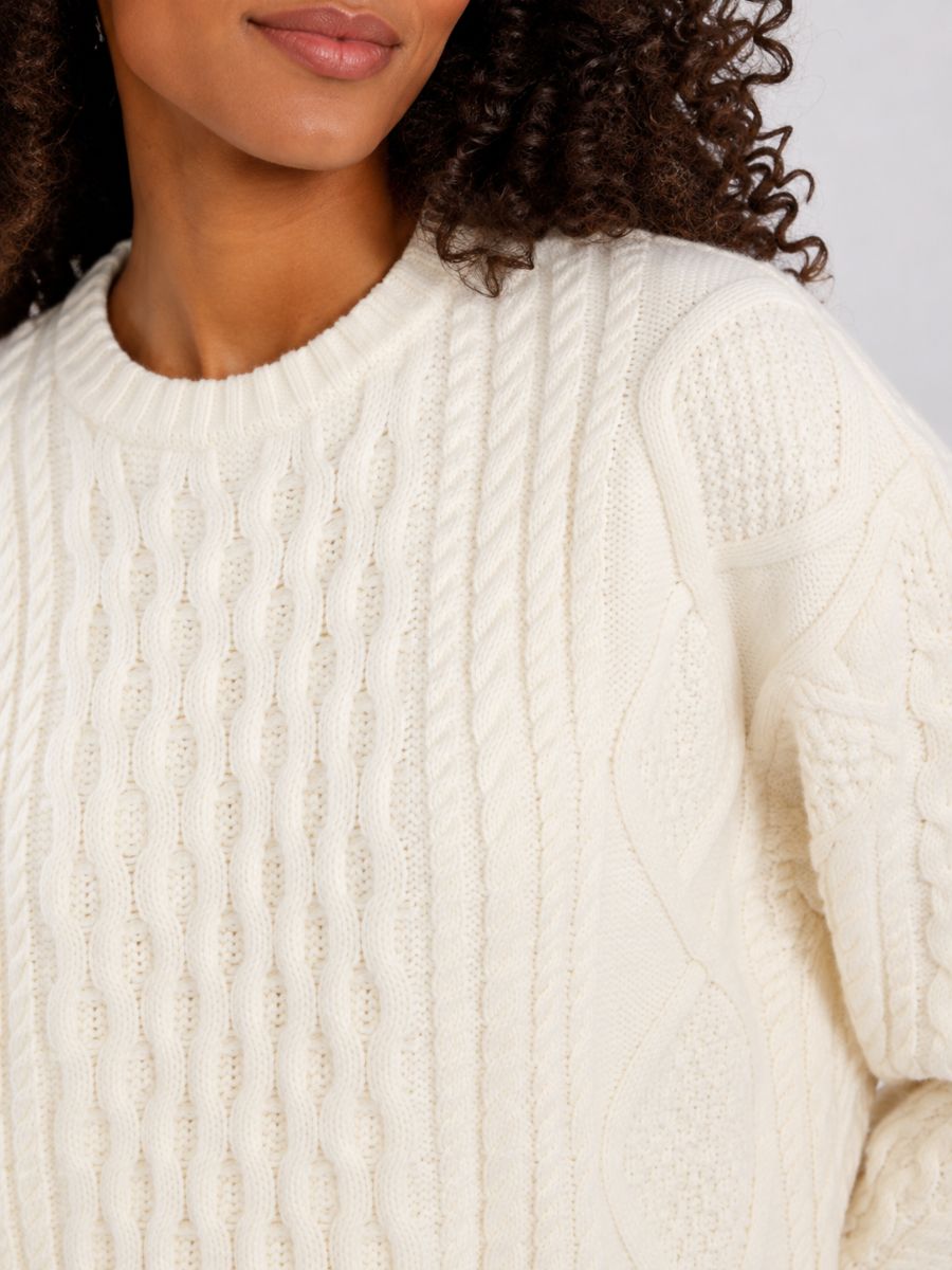 Frances Cable Sweater
