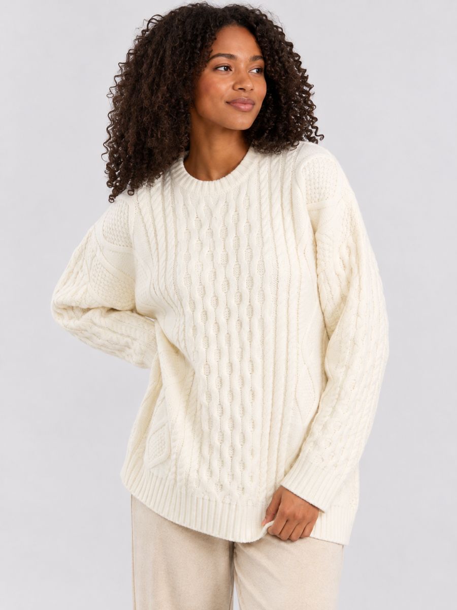 Frances Cable Sweater