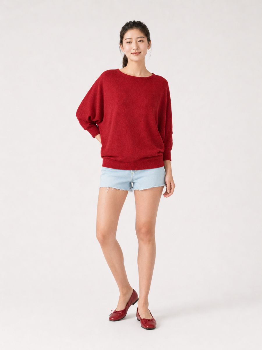 Charlie Dolman Knit Top