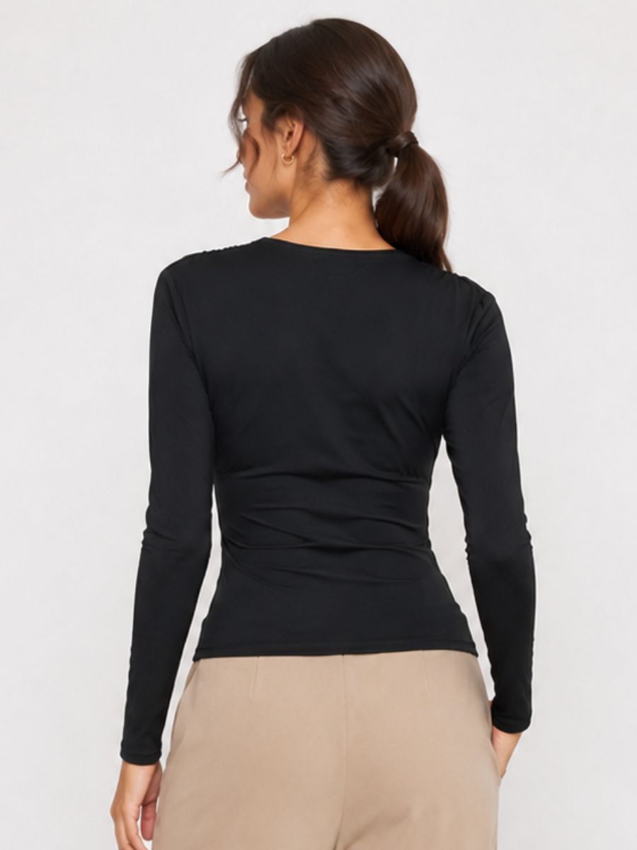 FORM STUDIO Colette Deep V Top