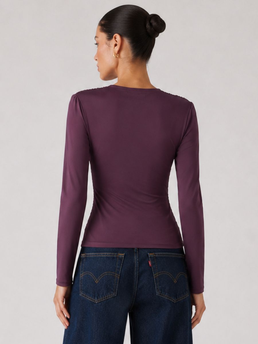 FORM STUDIO Colette Deep V Top