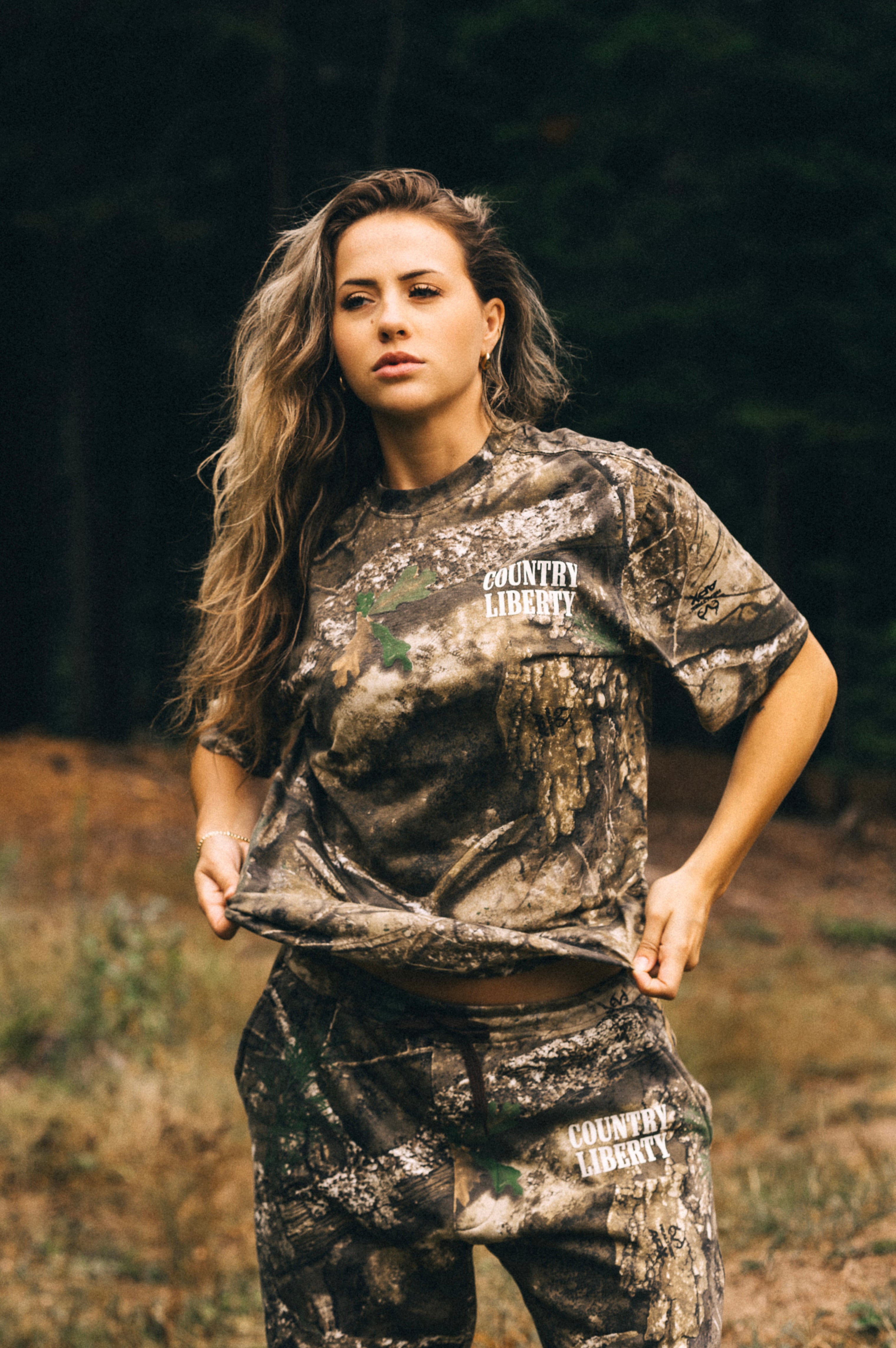 Country Liberty Real Tree Tee