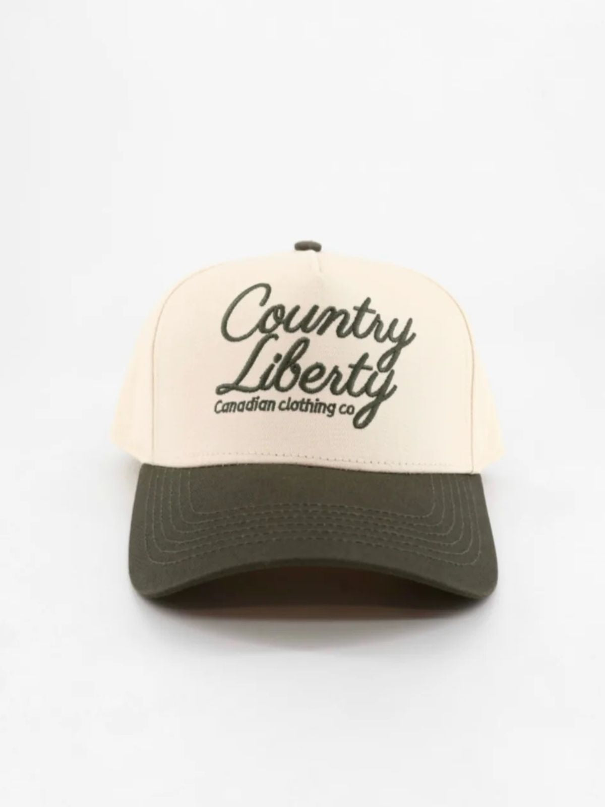 Country Liberty Embroidered Script Hat