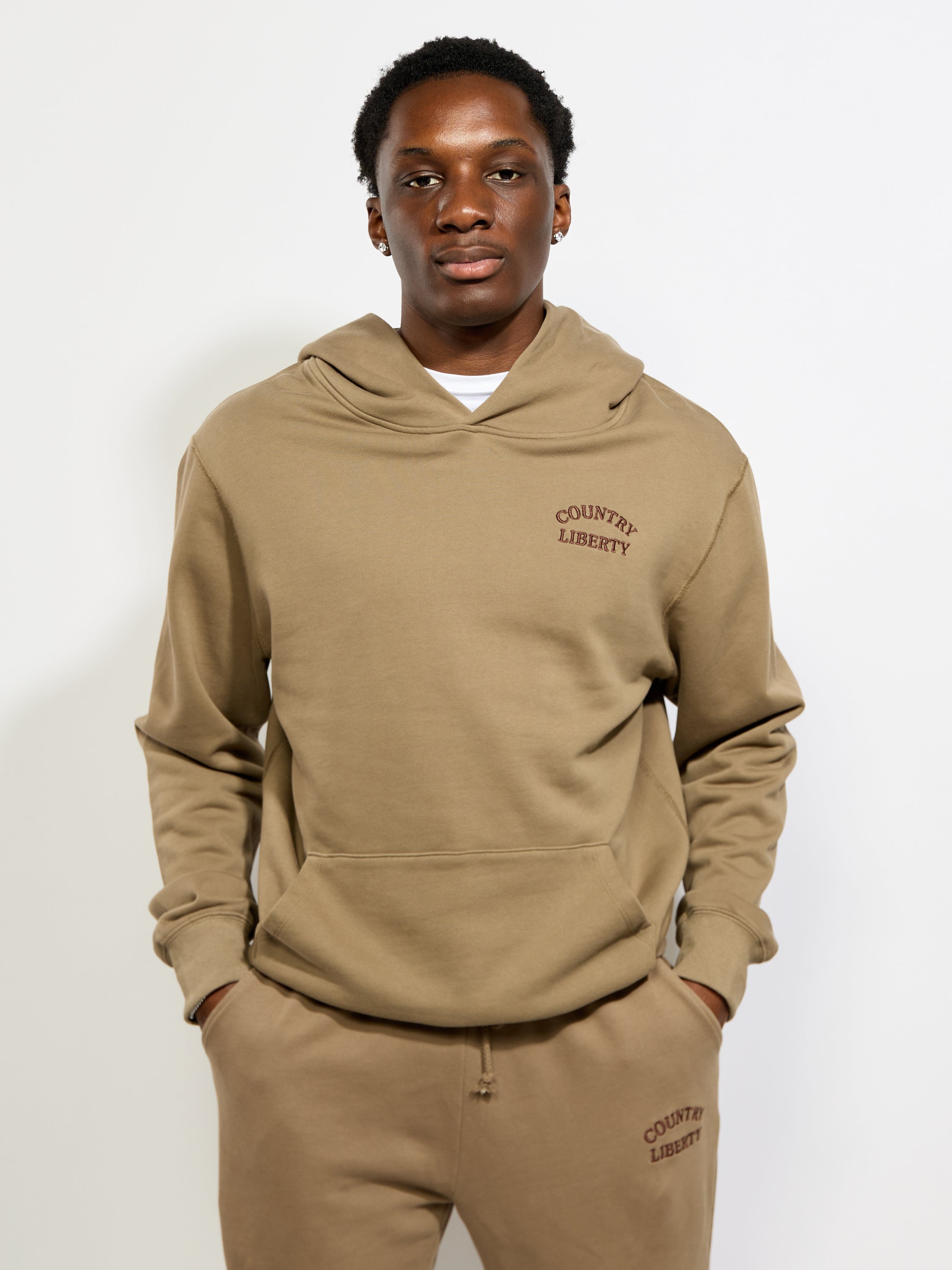 Country Liberty Garment Wash Hoodie