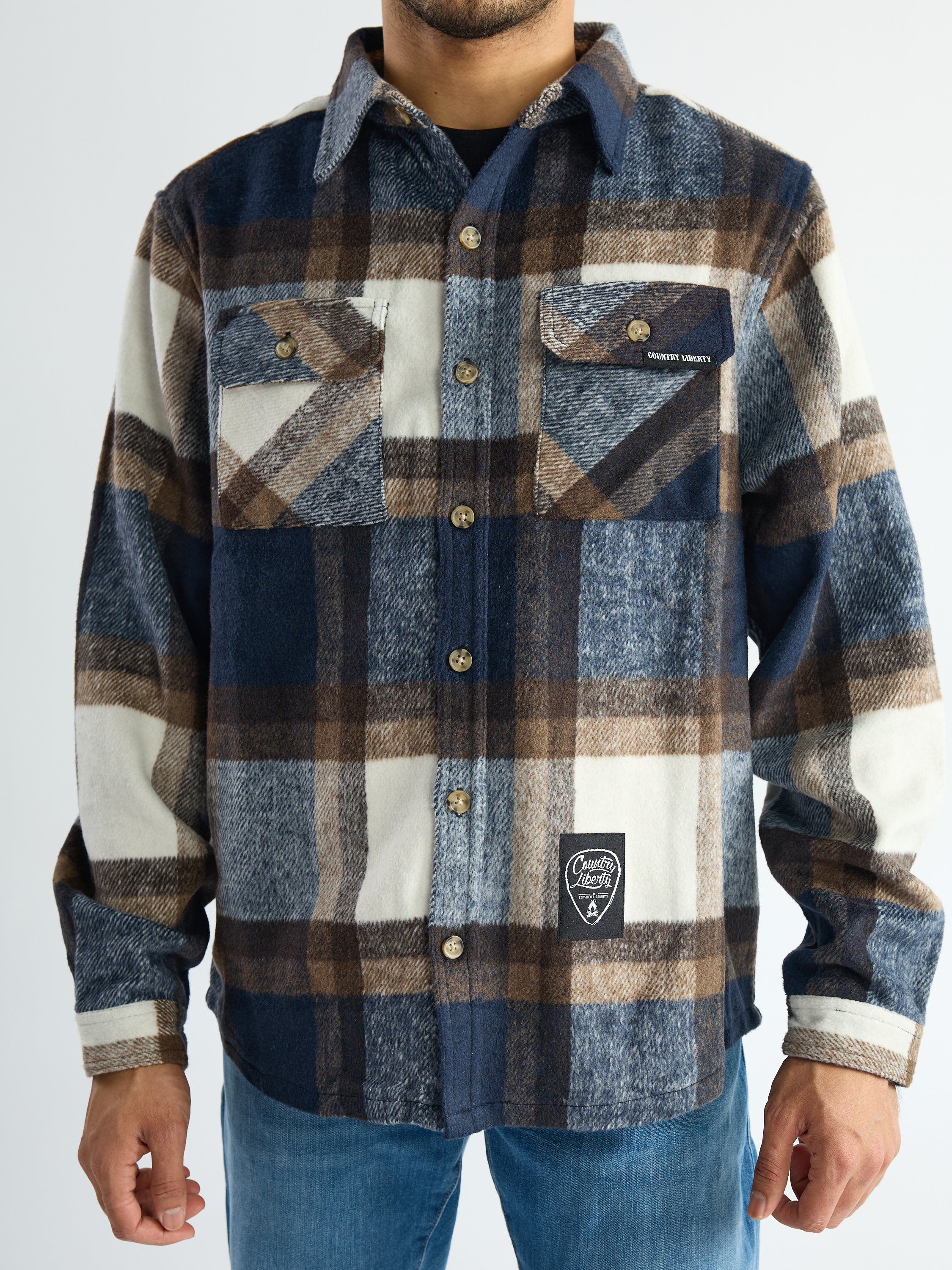 Country Liberty Heavyweight Plaid Overshirt