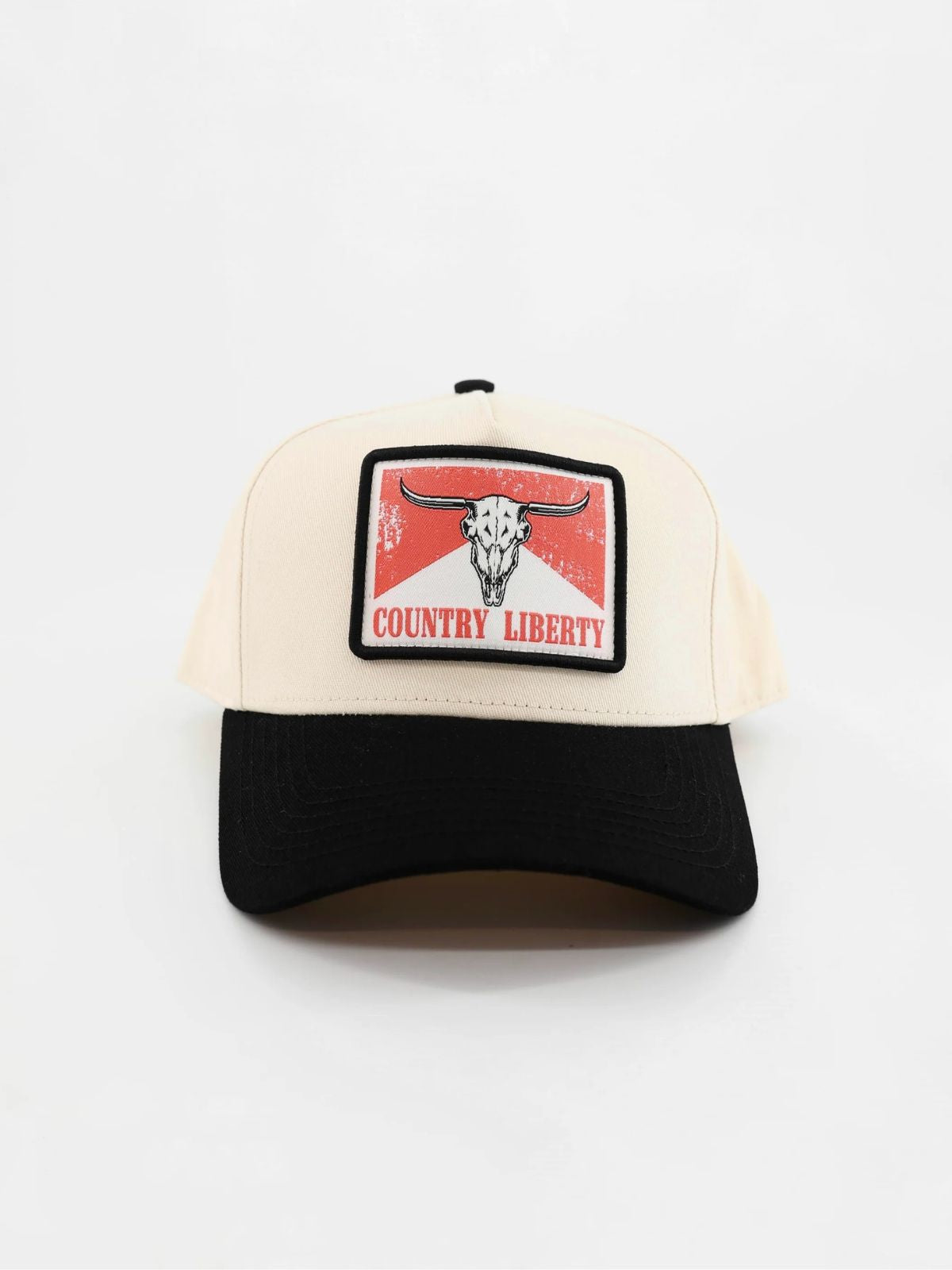 Country Liberty Skull Hat