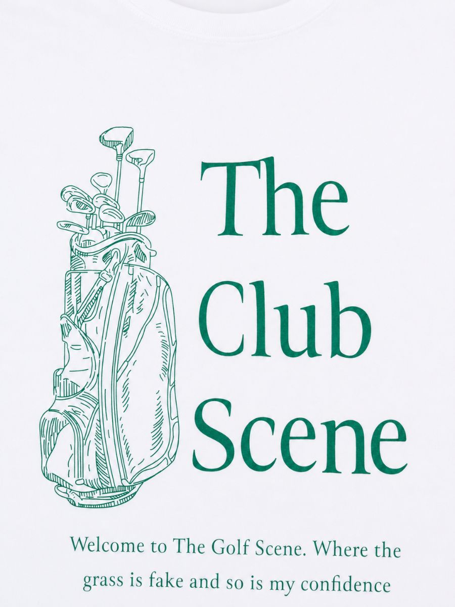 Fairway Social The Club Scene Tee