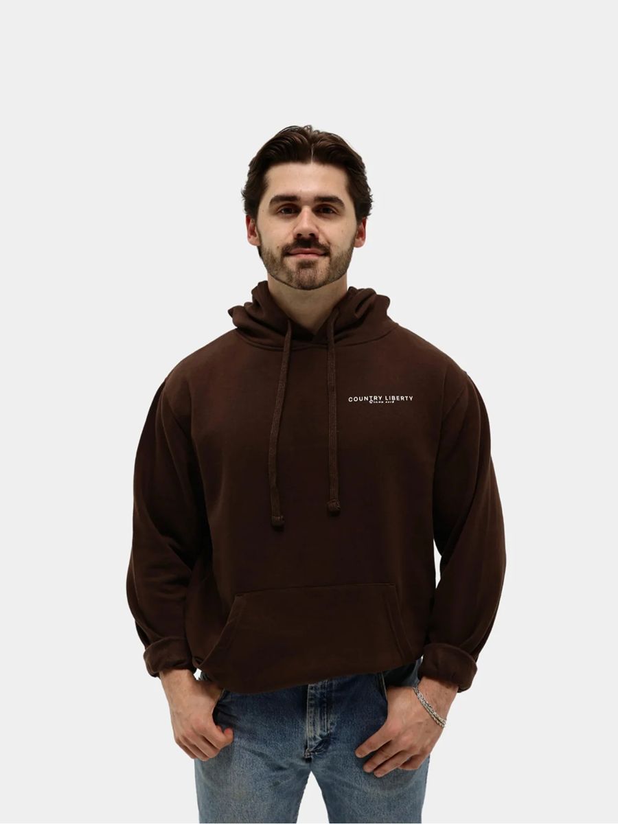 Country Liberty Deer Hoodie