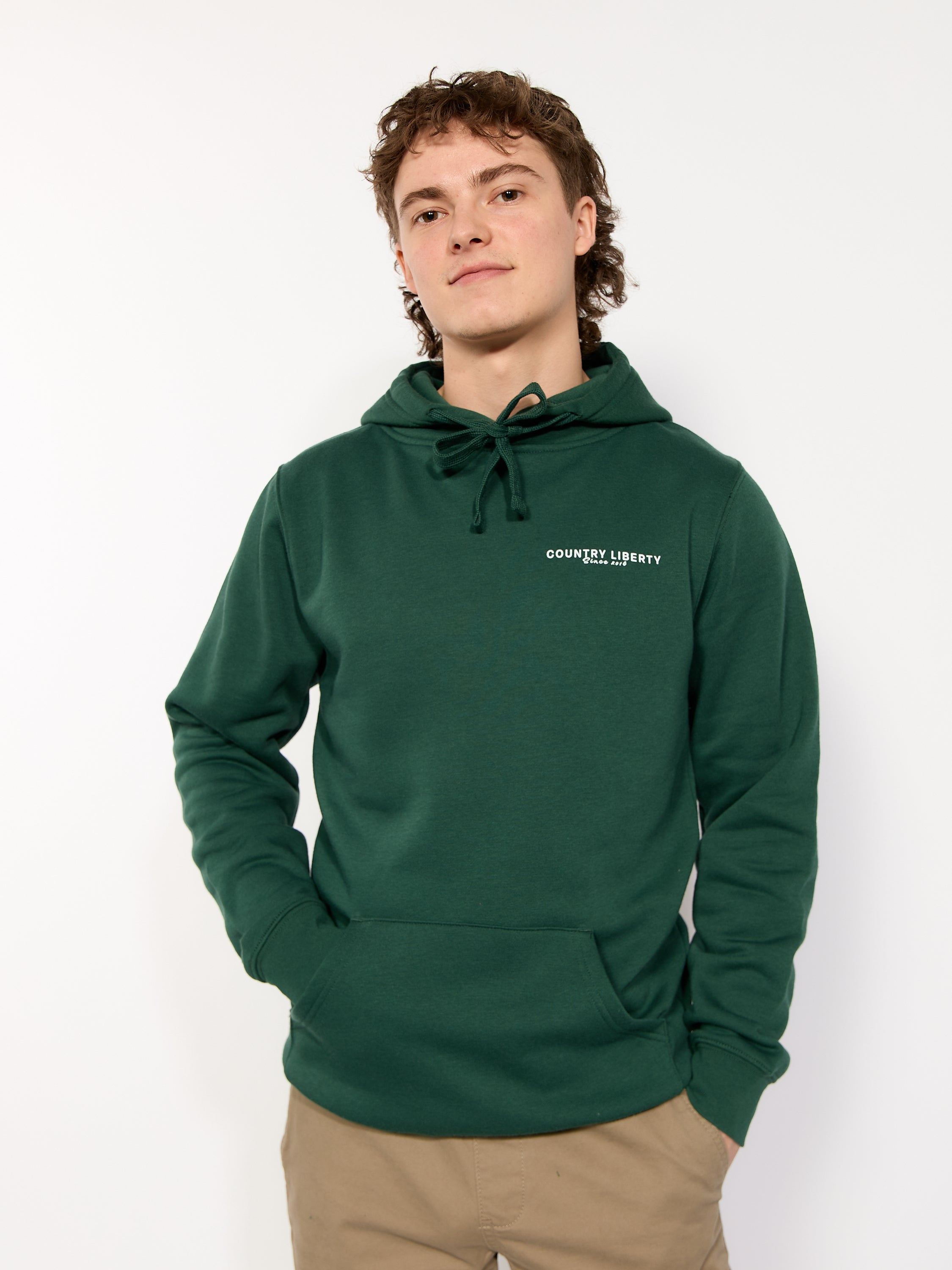 Country Liberty Deer Hoodie