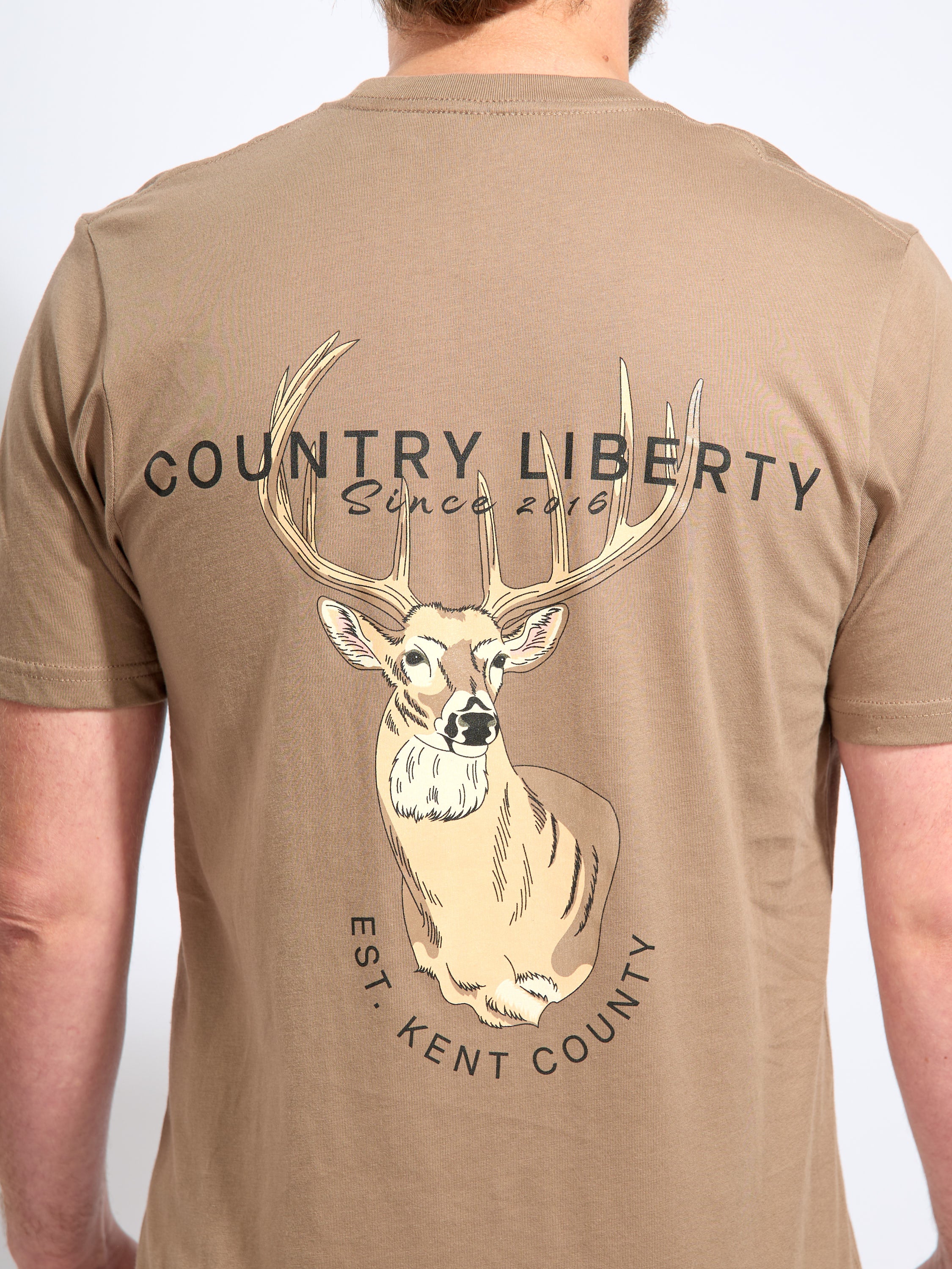 Country Liberty Deer Tee