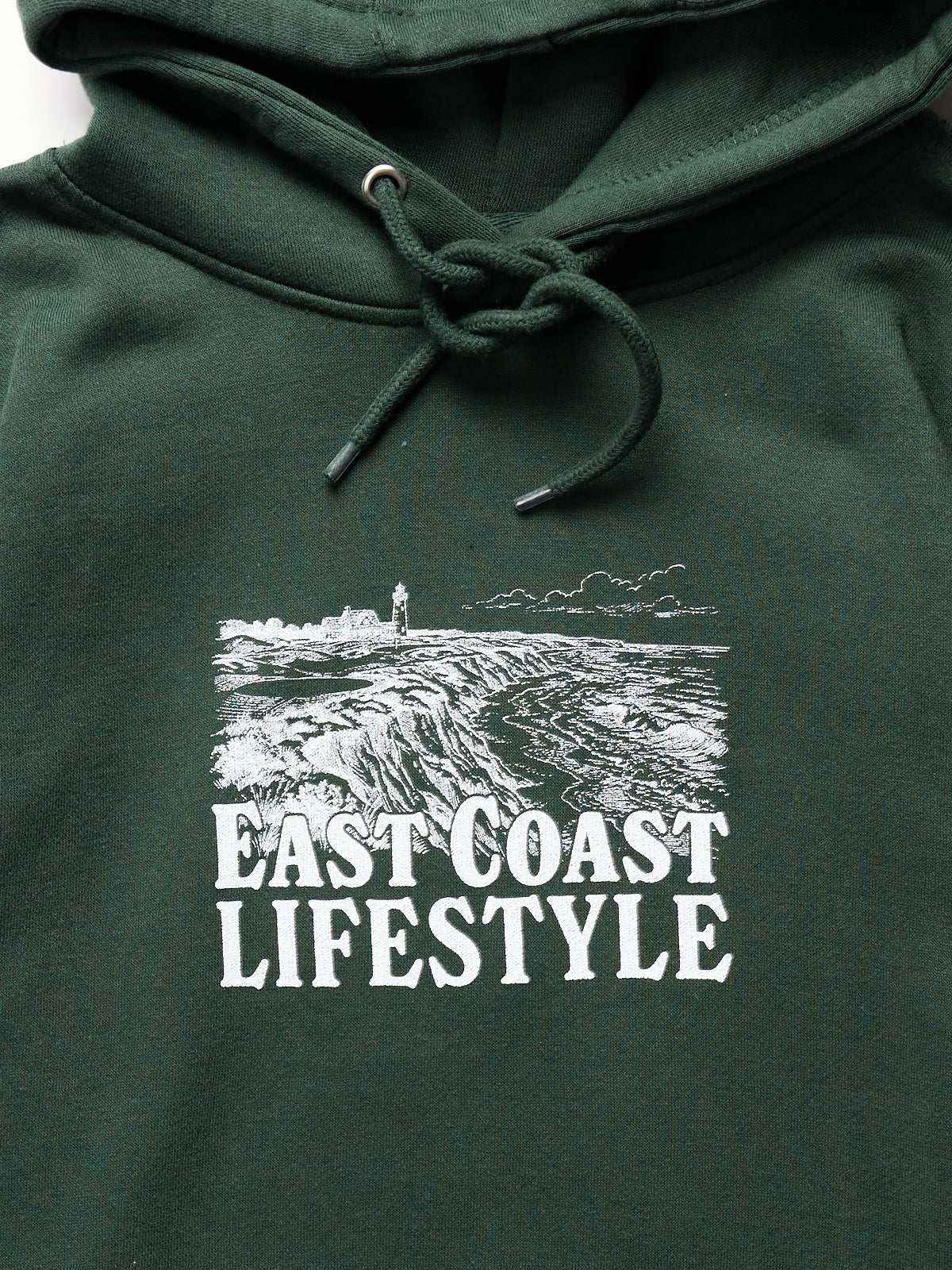 East Coast Lifestyle Course List Hoodie