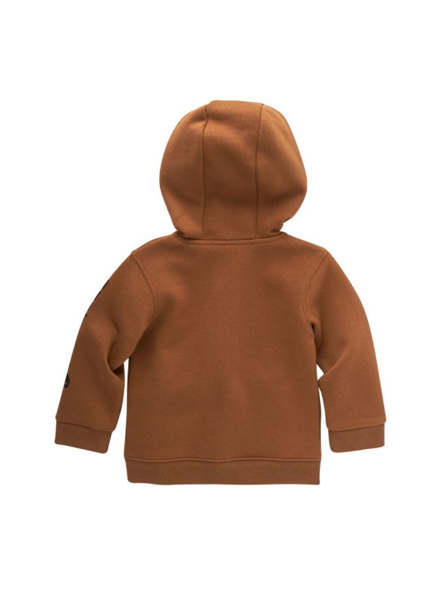 Carhartt Toddler Sleeve Logo Full Zip Hoodie