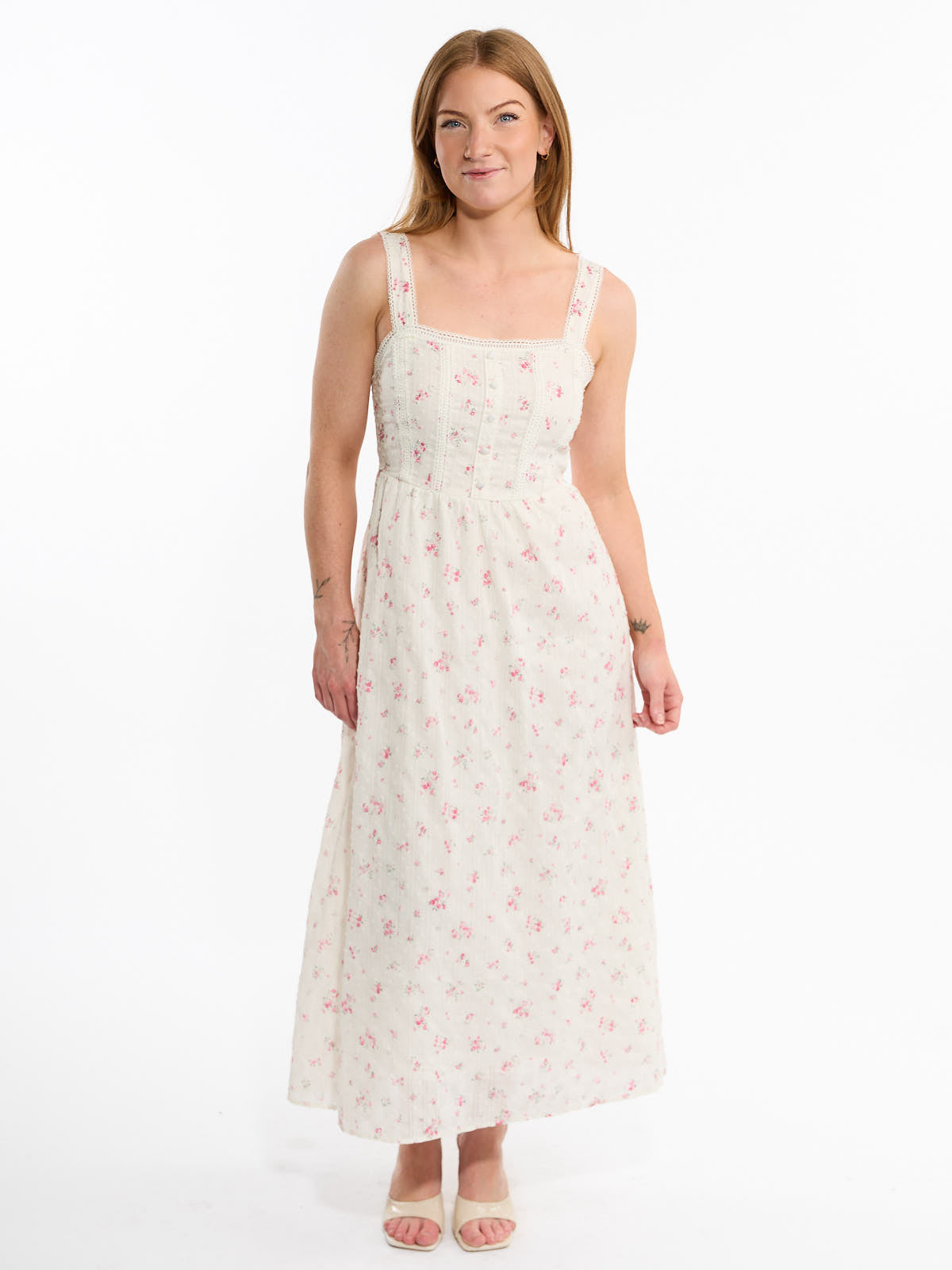 Meghan Floral Midi Dress