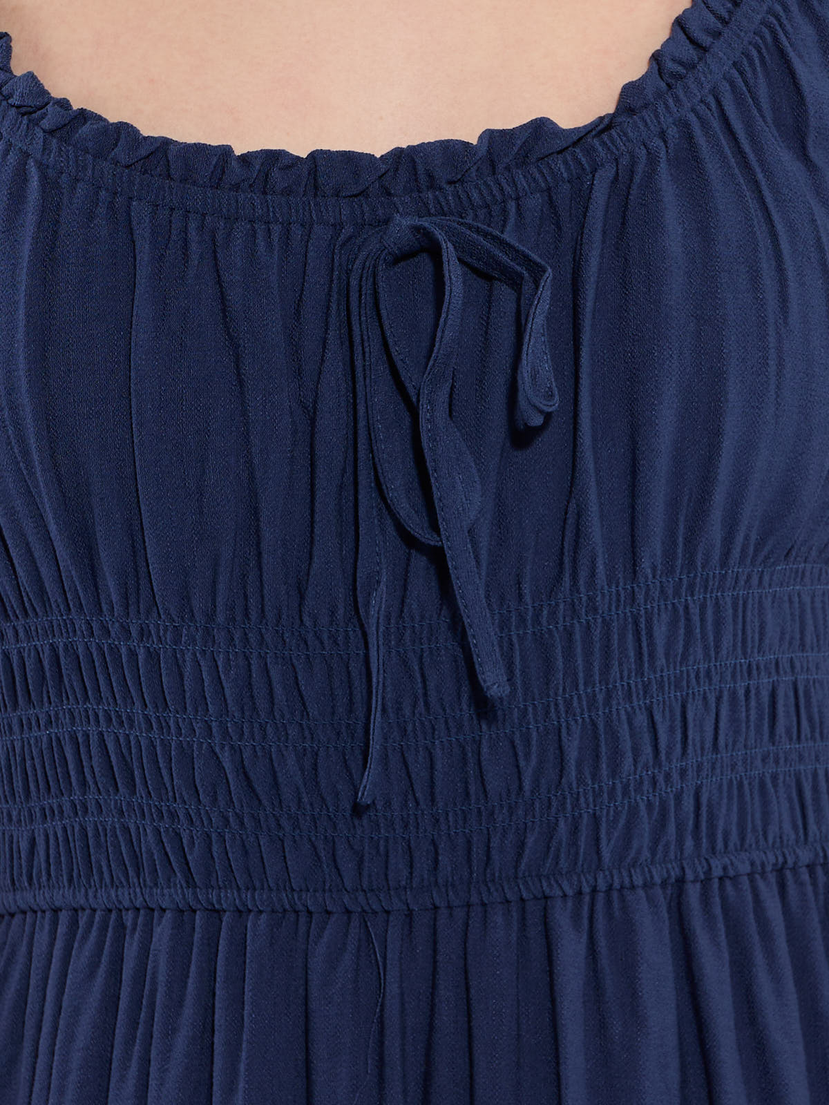 Ida Solid Midi Dress