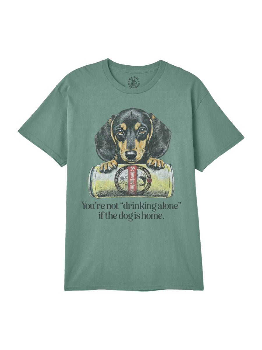 Club Vintage Not Drinking Alone Tee