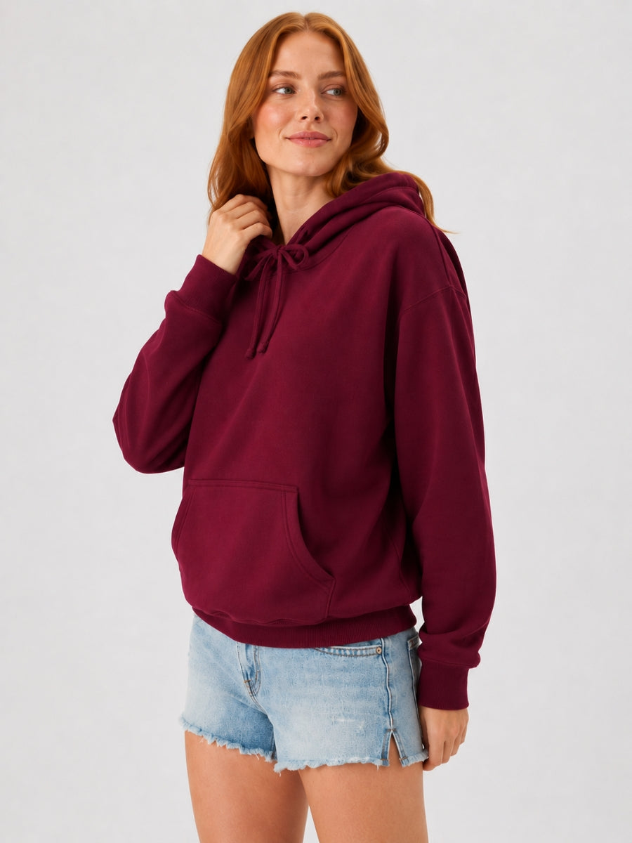 Dog Mom Code Maroon Hoodie