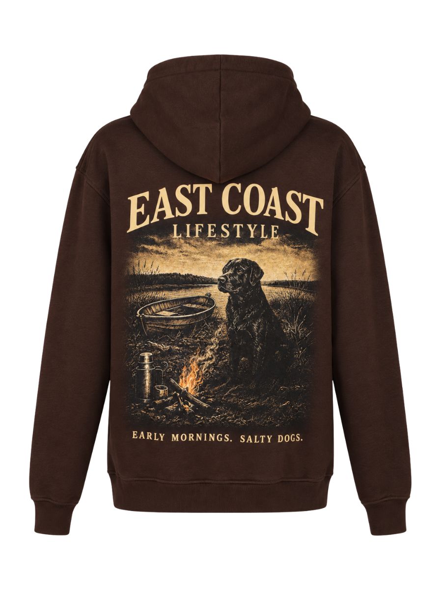 East Coast Lifestyle Dog Coastline Hoodie